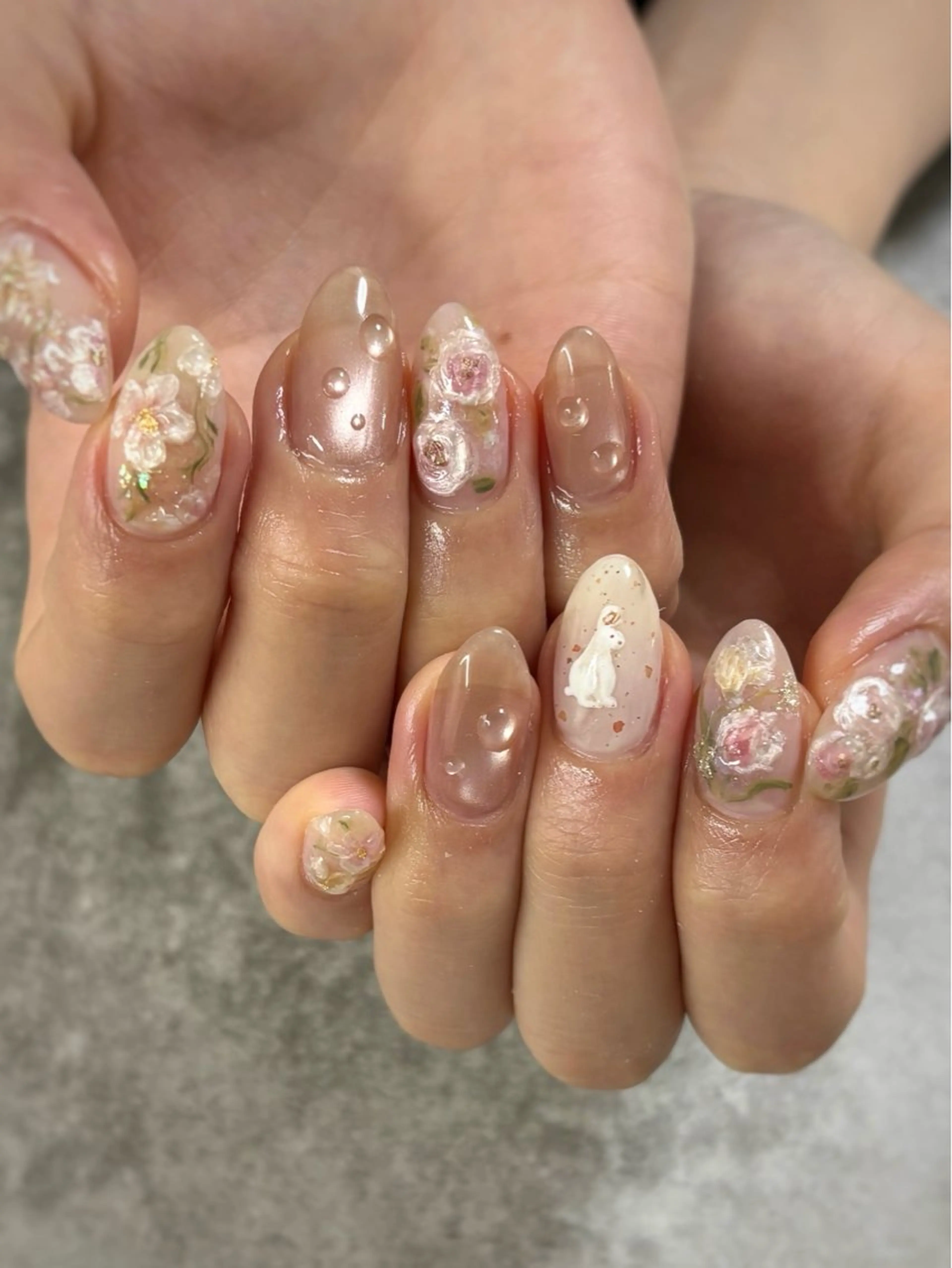 ネイル ハンドネイル FIORITURA Maikoのネイルデザイン