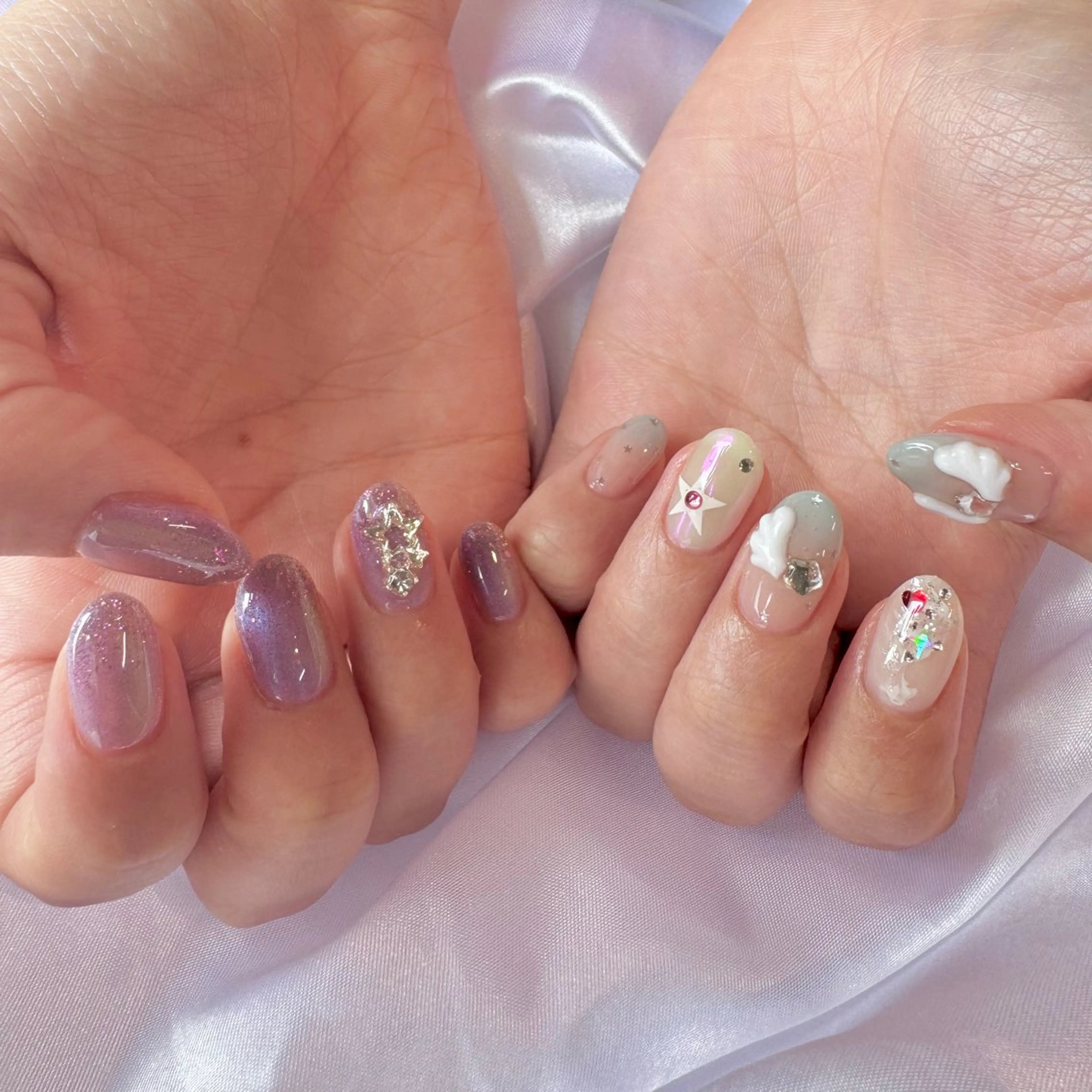 ネイル ハンドネイル nail salon e'mu💐のネイルデザイン