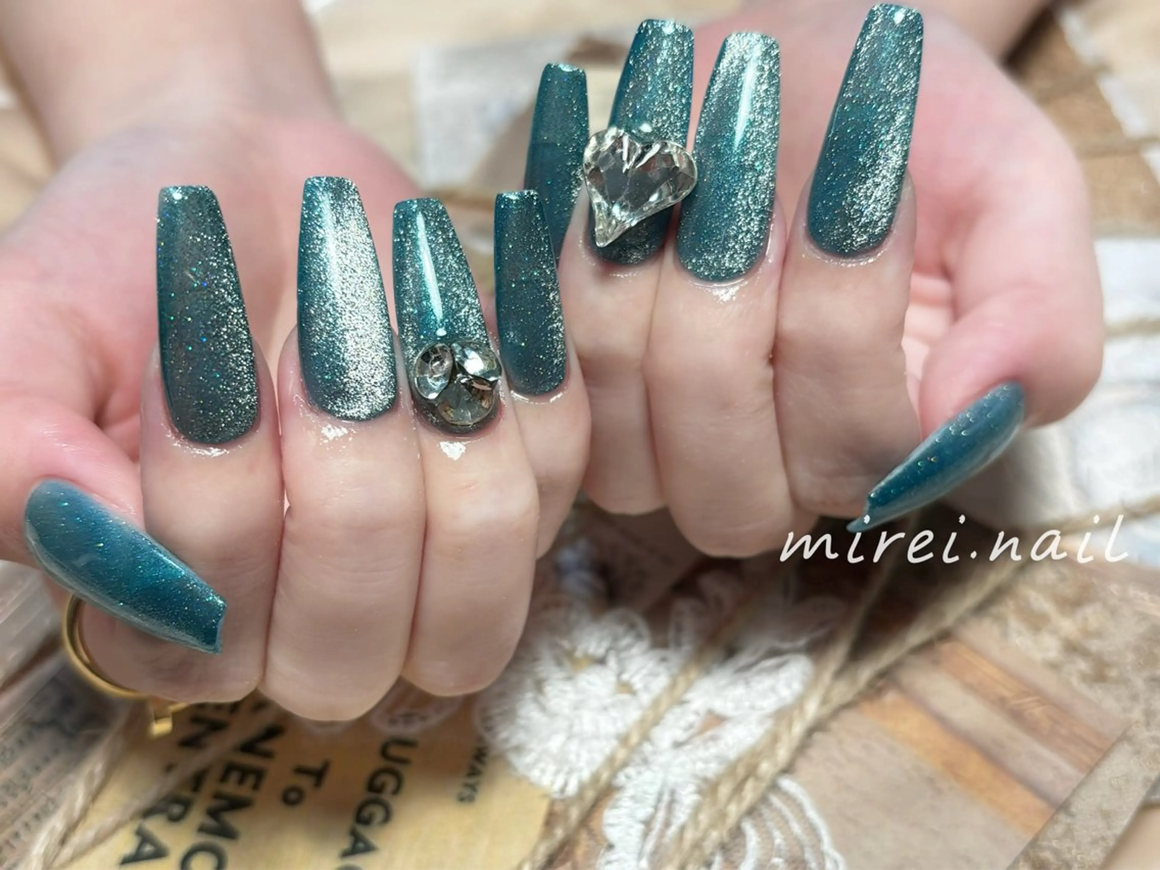 ネイル mirei‘nail所属・jade.vase ミレイのネイルデザイン