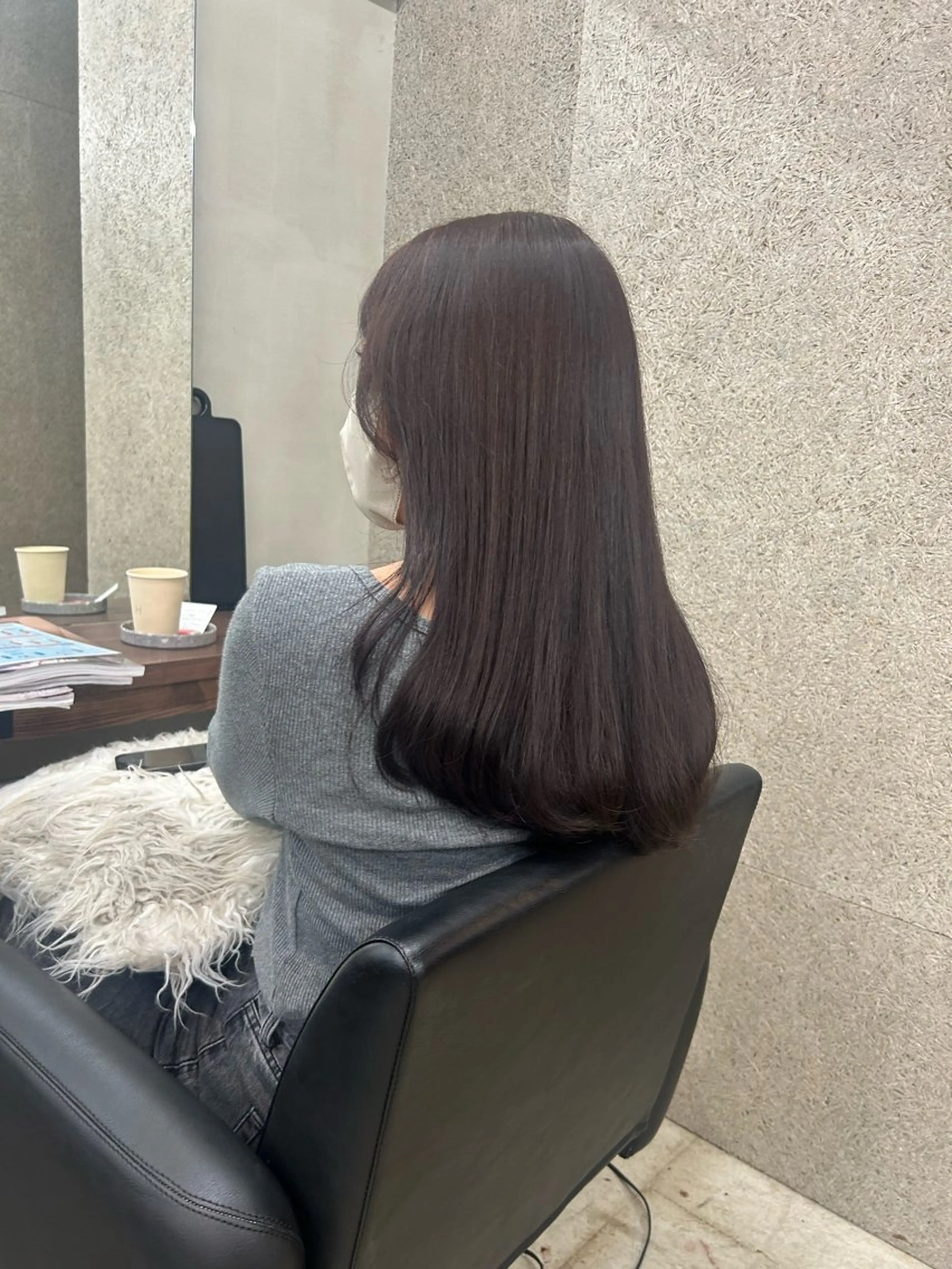 〖 人気No.1🎗️ 〗似合わせカット + カラー + オーダーメイドAujua トリートメント 💆🏻‍♀️♡の写真