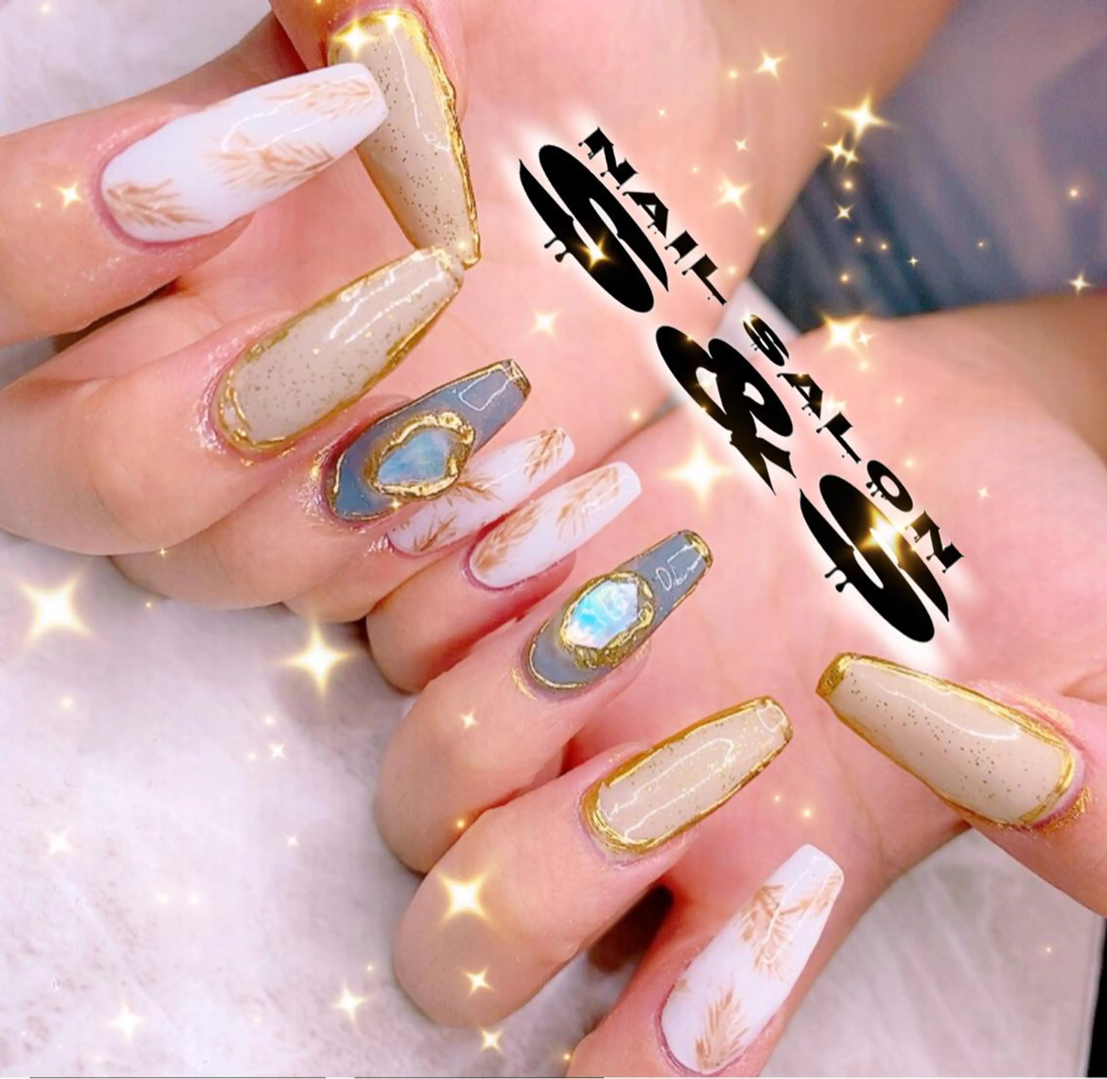 ネイル 長さ出し メンズネイル 持ち込み スカルプネイル S&S 村田小百合のネイルデザイン