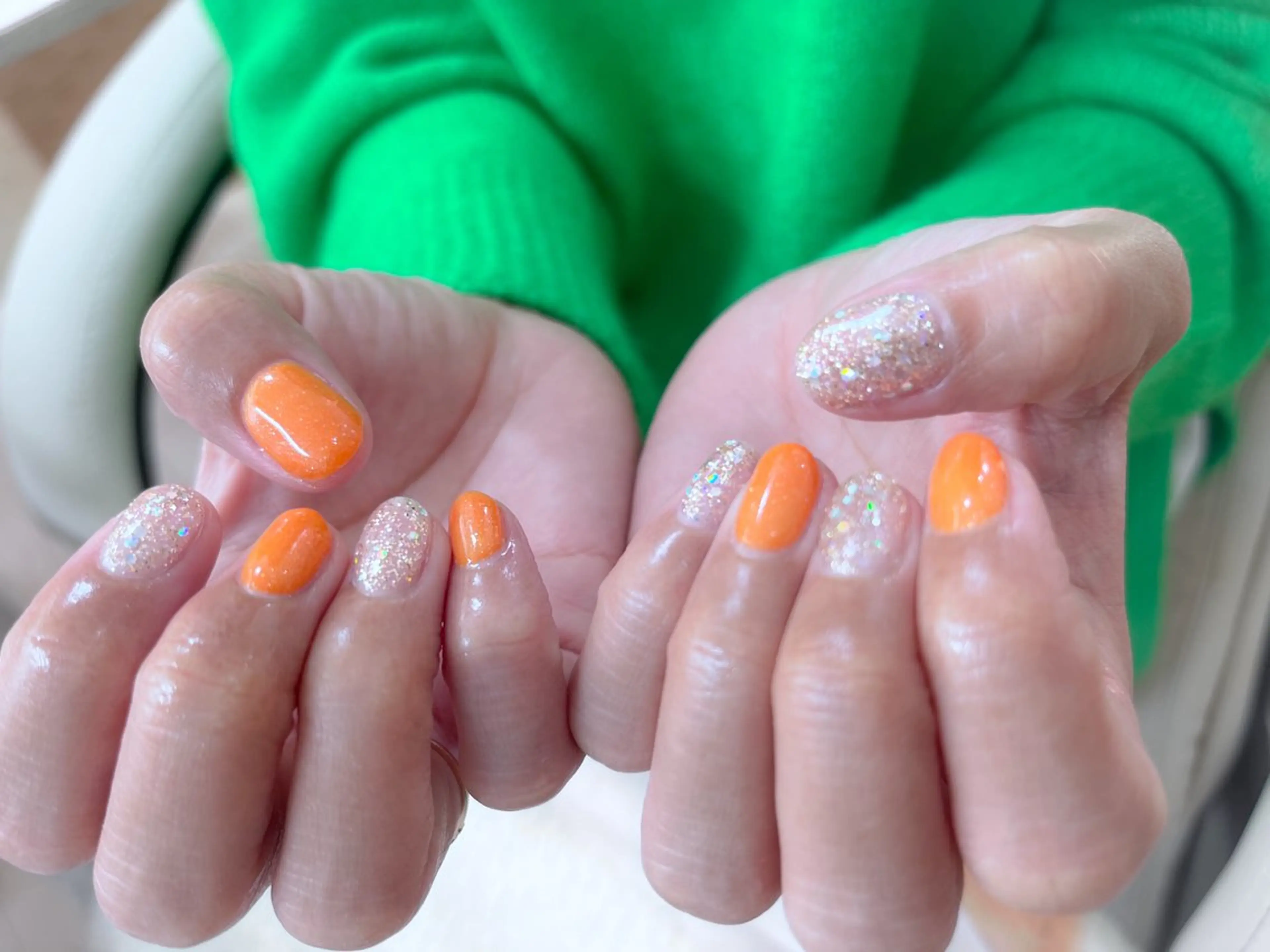 ネイル ワンカラーネイル Chamuel 三輪のネイルデザイン