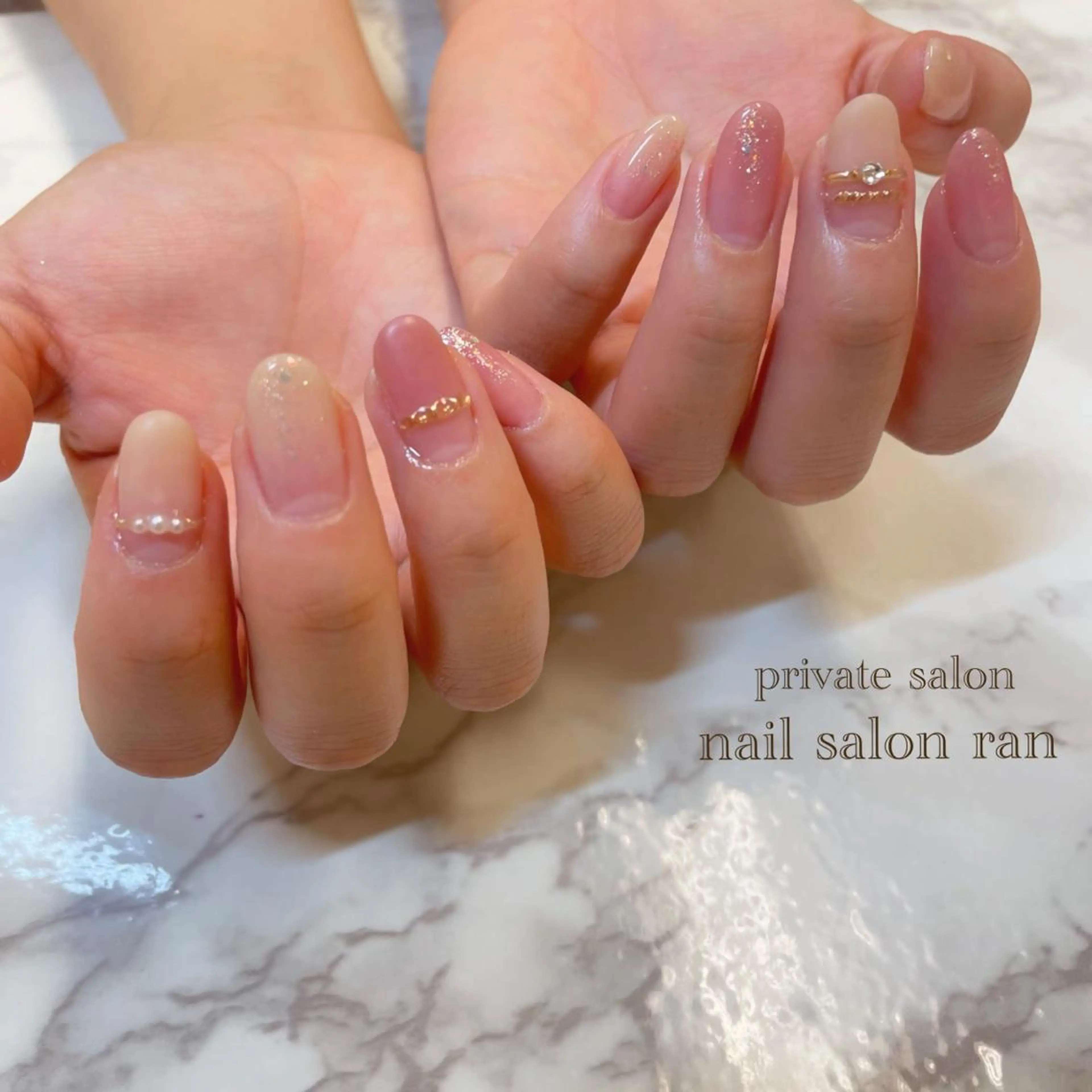 ネイル nailsalon ranのネイルデザイン