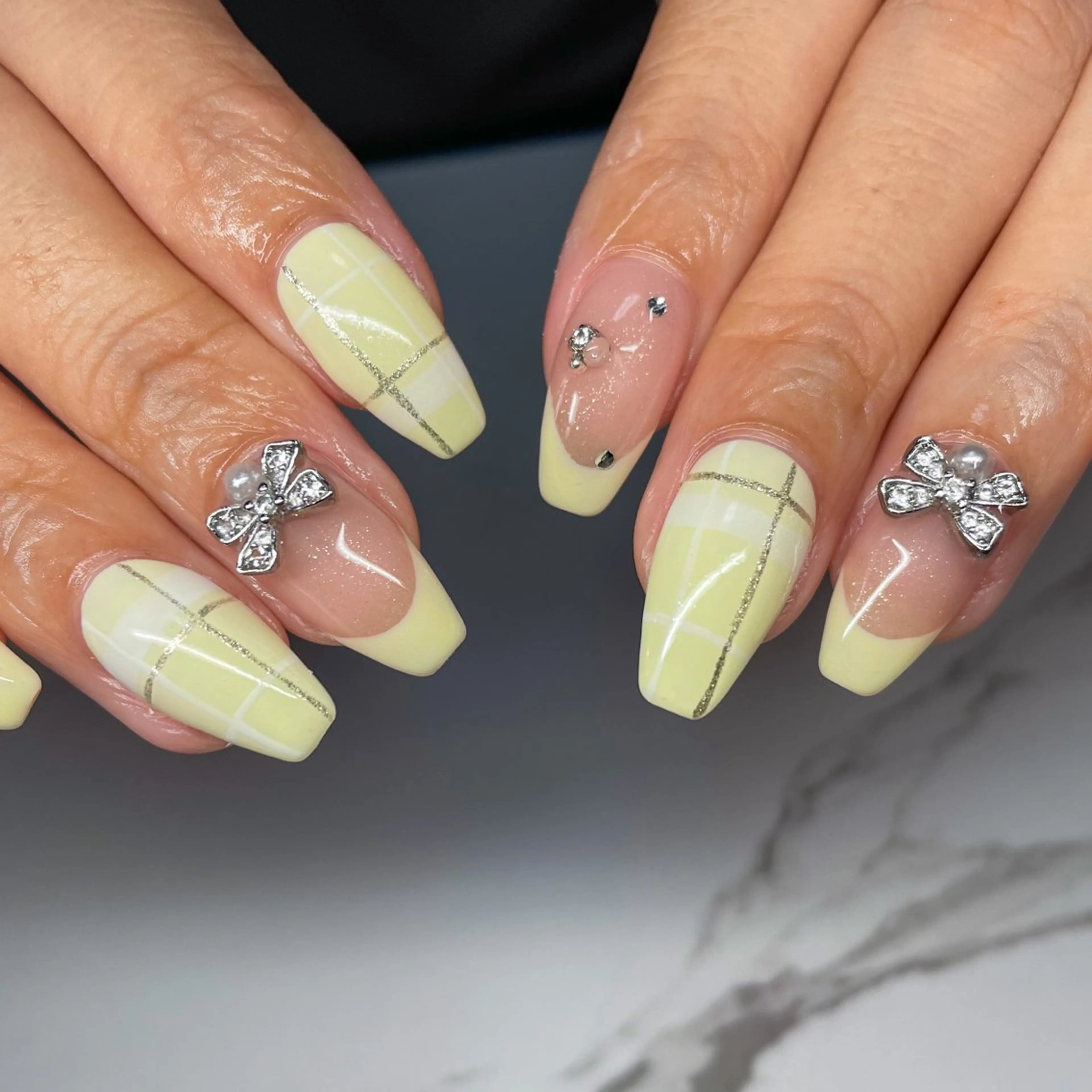 ネイル アートネイル ロングネイル 持ち込み 夏ネイル Nail salon Amicalのネイルデザイン