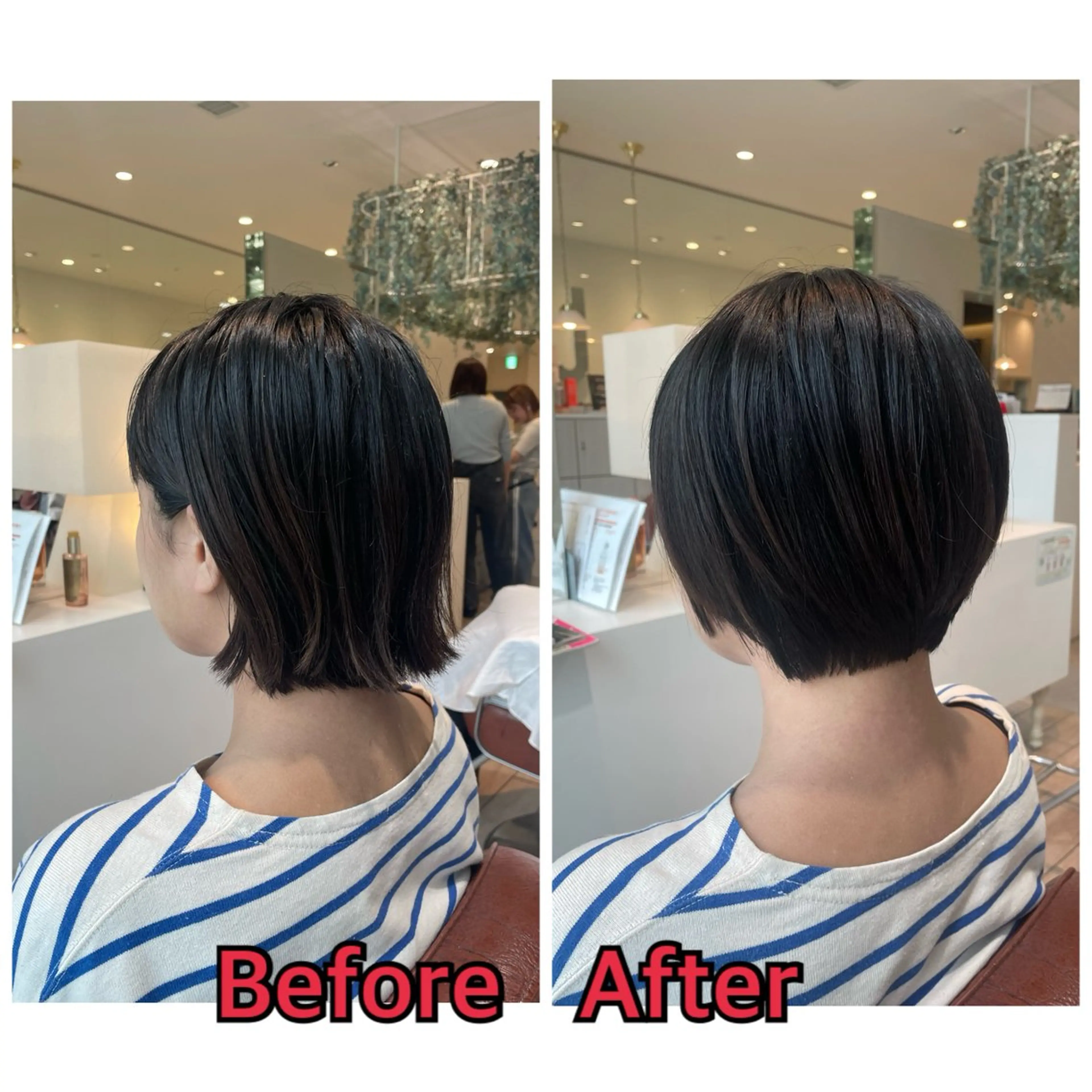 ショート 平 真亜里のヘアスタイル