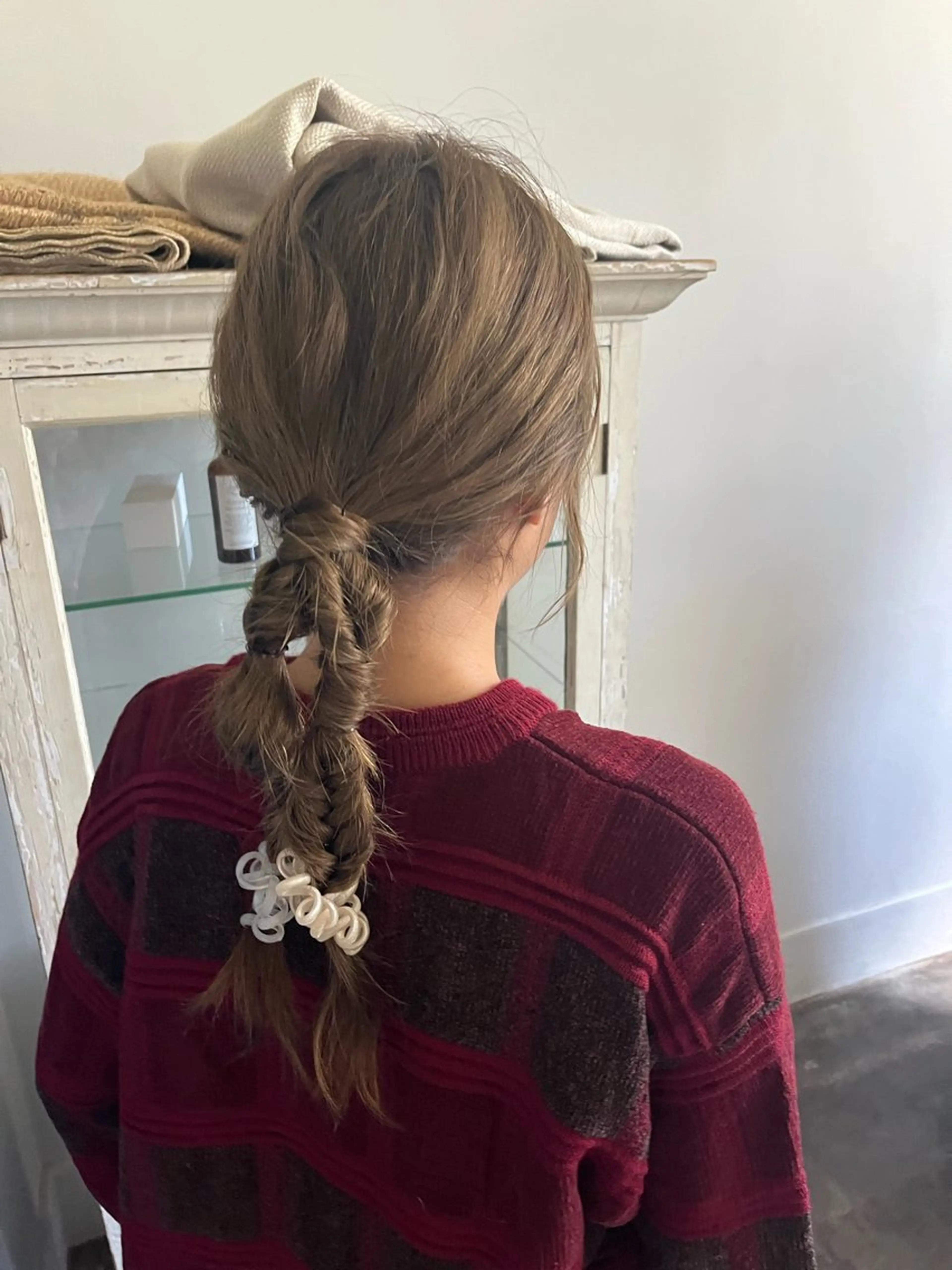 ロング ヘアアレンジ ヘアカラー トリートメント 山口 愛結のヘアスタイル