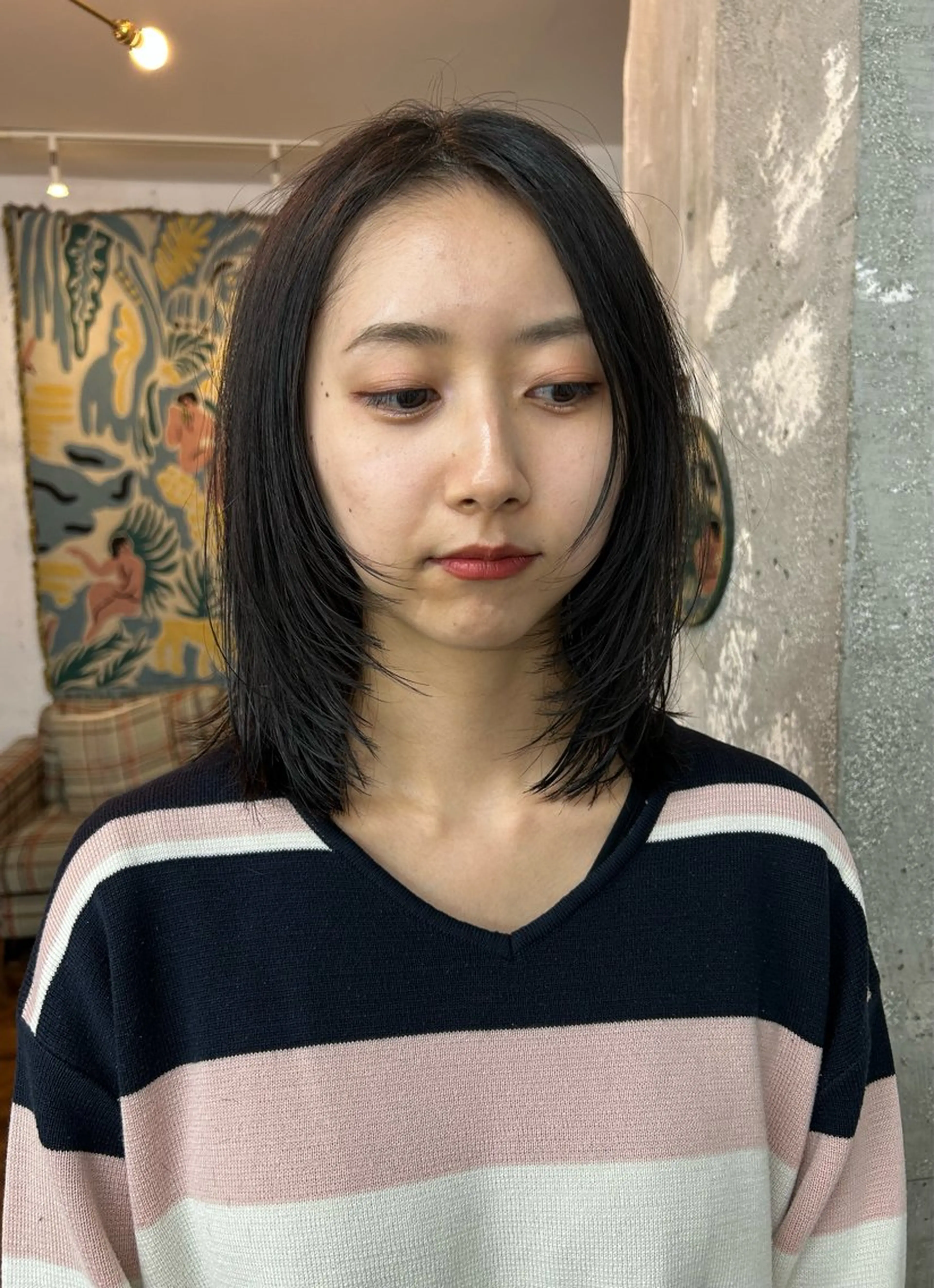 ミディアム ハシモトタケル🌿 ボブ/レイヤーカットのヘアスタイル