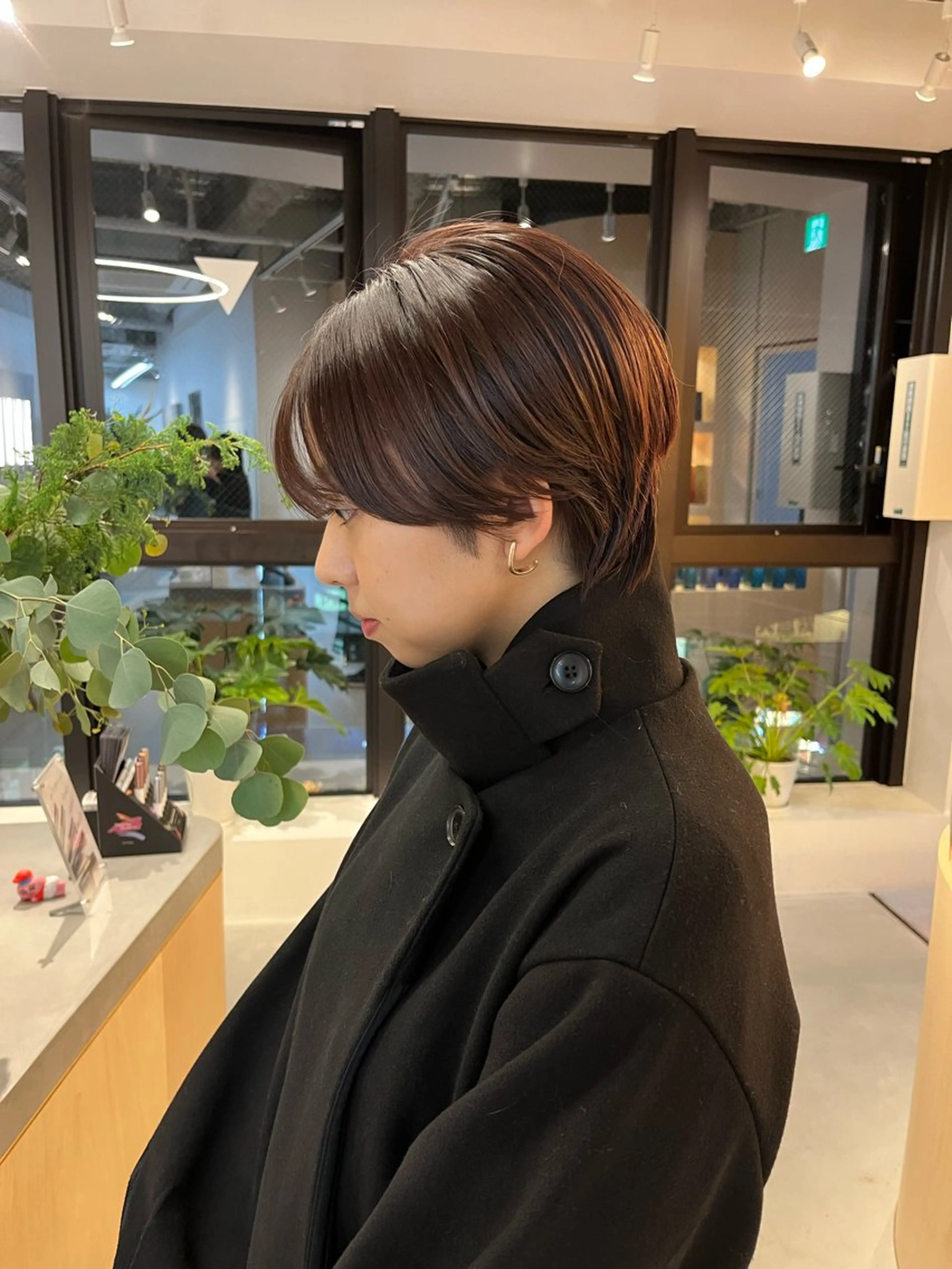 ショート 透明感カラー/艶髪/ 高城潤也のヘアスタイル