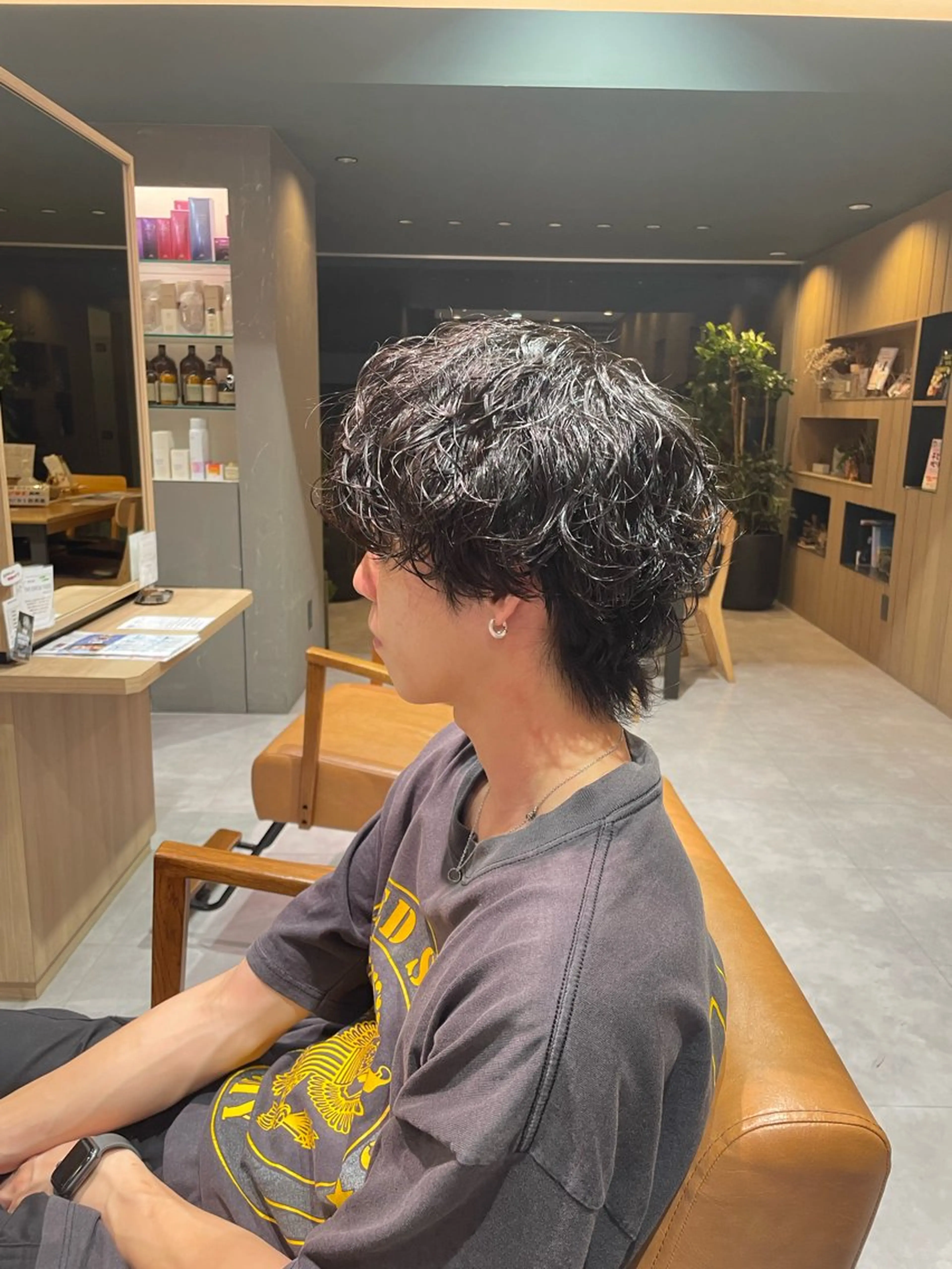 パーマ メンズ メンズパーマ 尾頃 功明のヘアスタイル