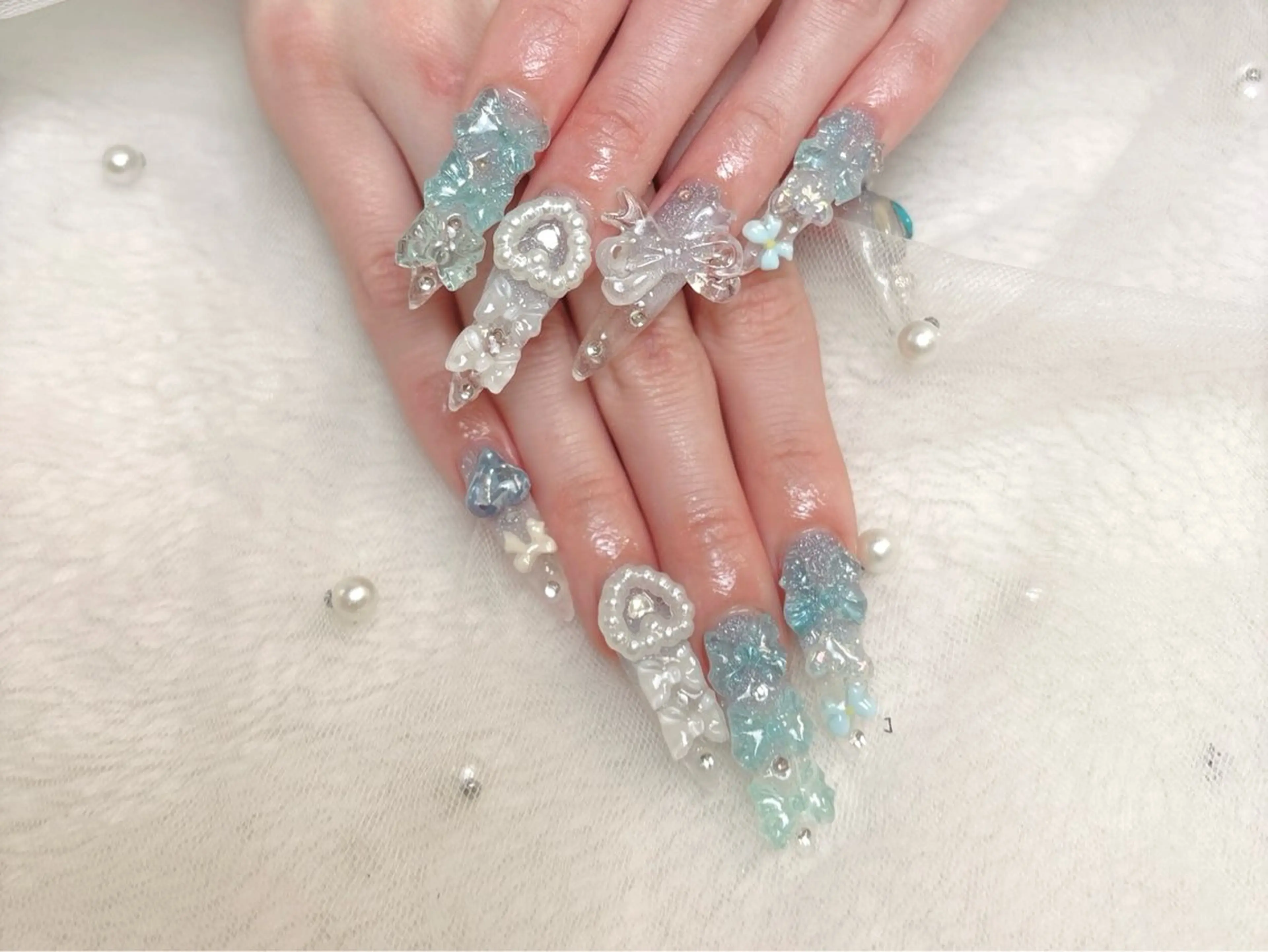 ネイル ハンドネイル ハンドケア R1🎀Nail💕 池袋東口店のネイルデザイン