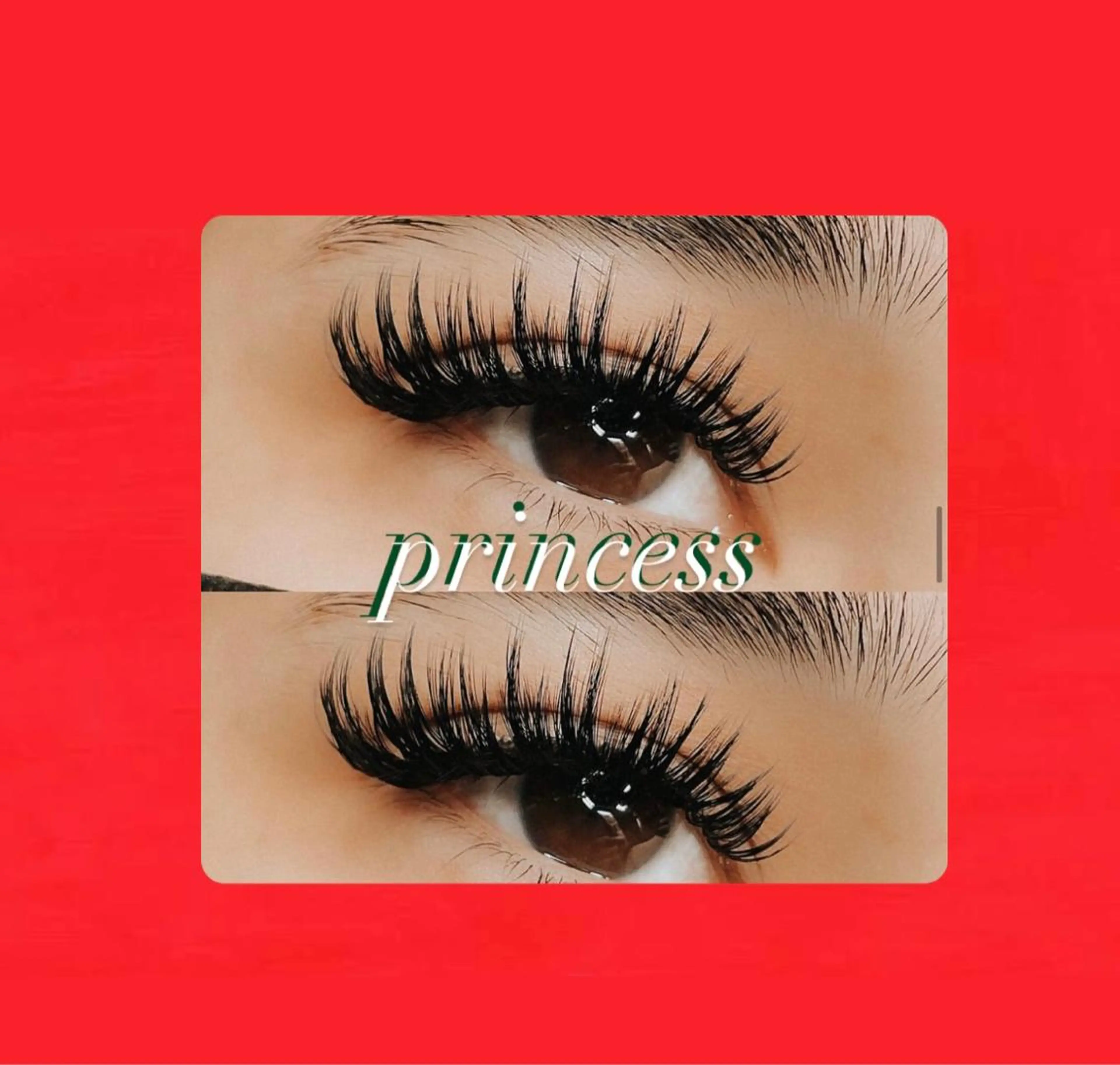 マツエク・マツパ princess 森 碧海のマツエク・マツパデザイン