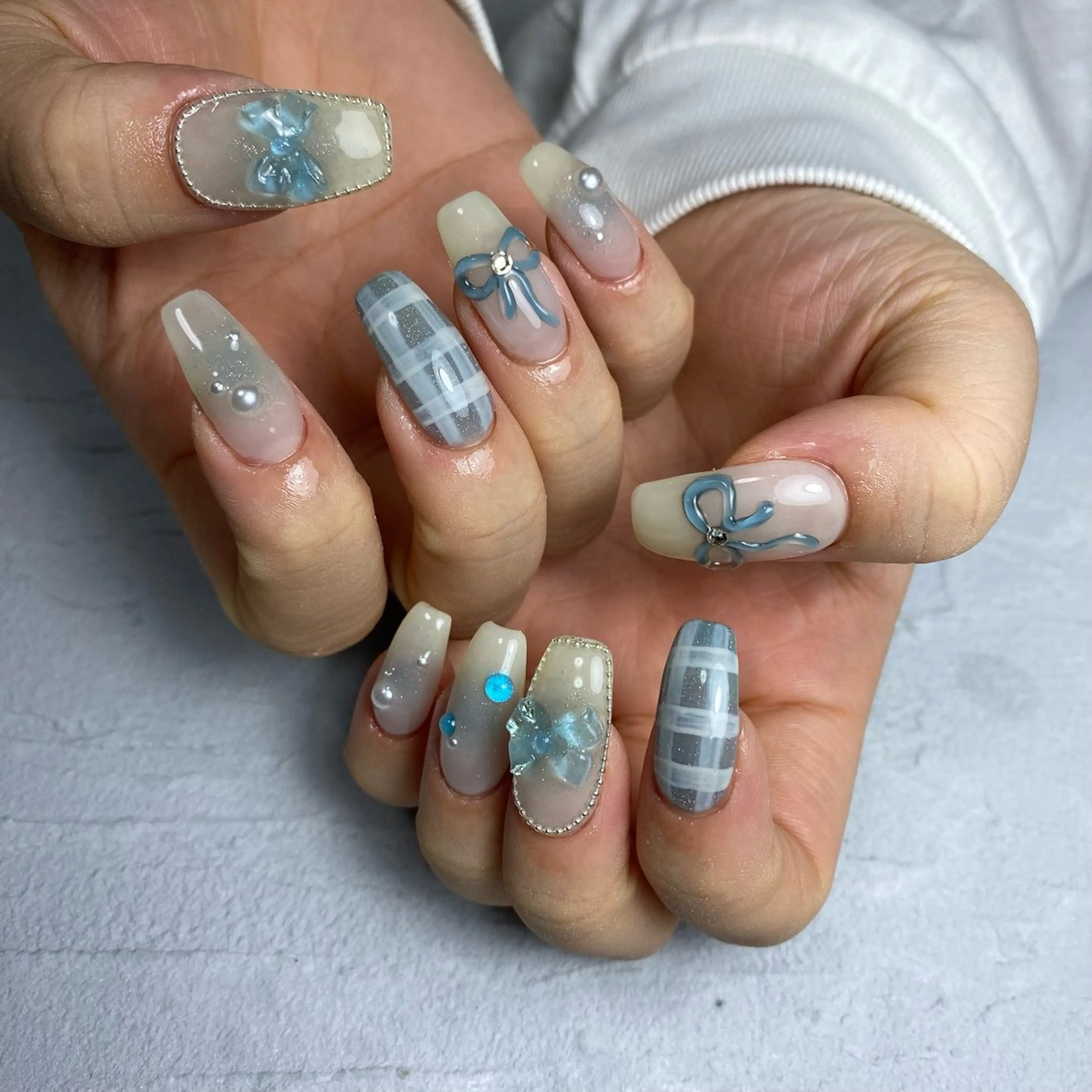 ネイル Re:Smil所属・☺︎ NOZOMI☺︎のネイルデザイン