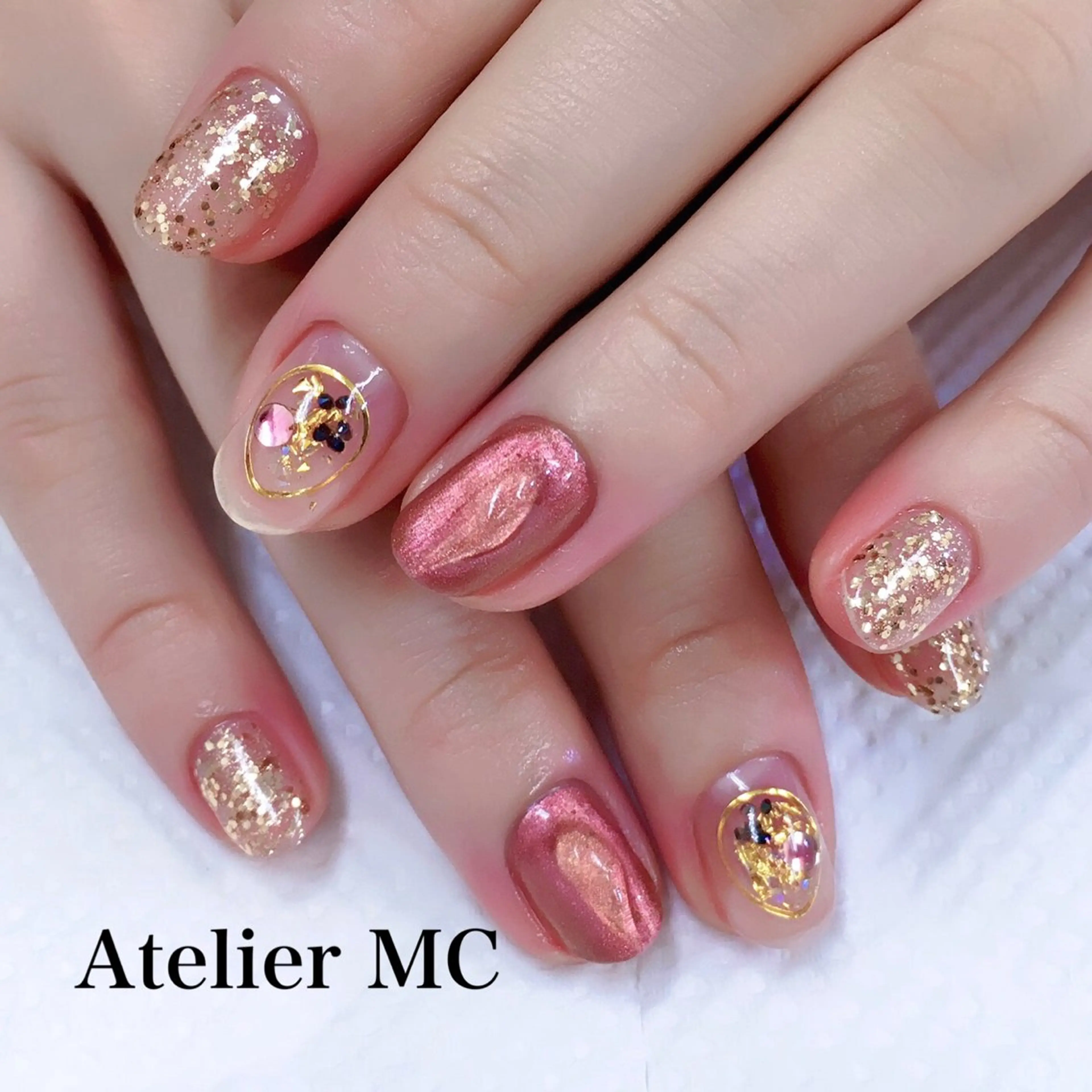 ネイル ハンドネイル アトリエ エムシー 【新富町・東銀座】のネイルデザイン