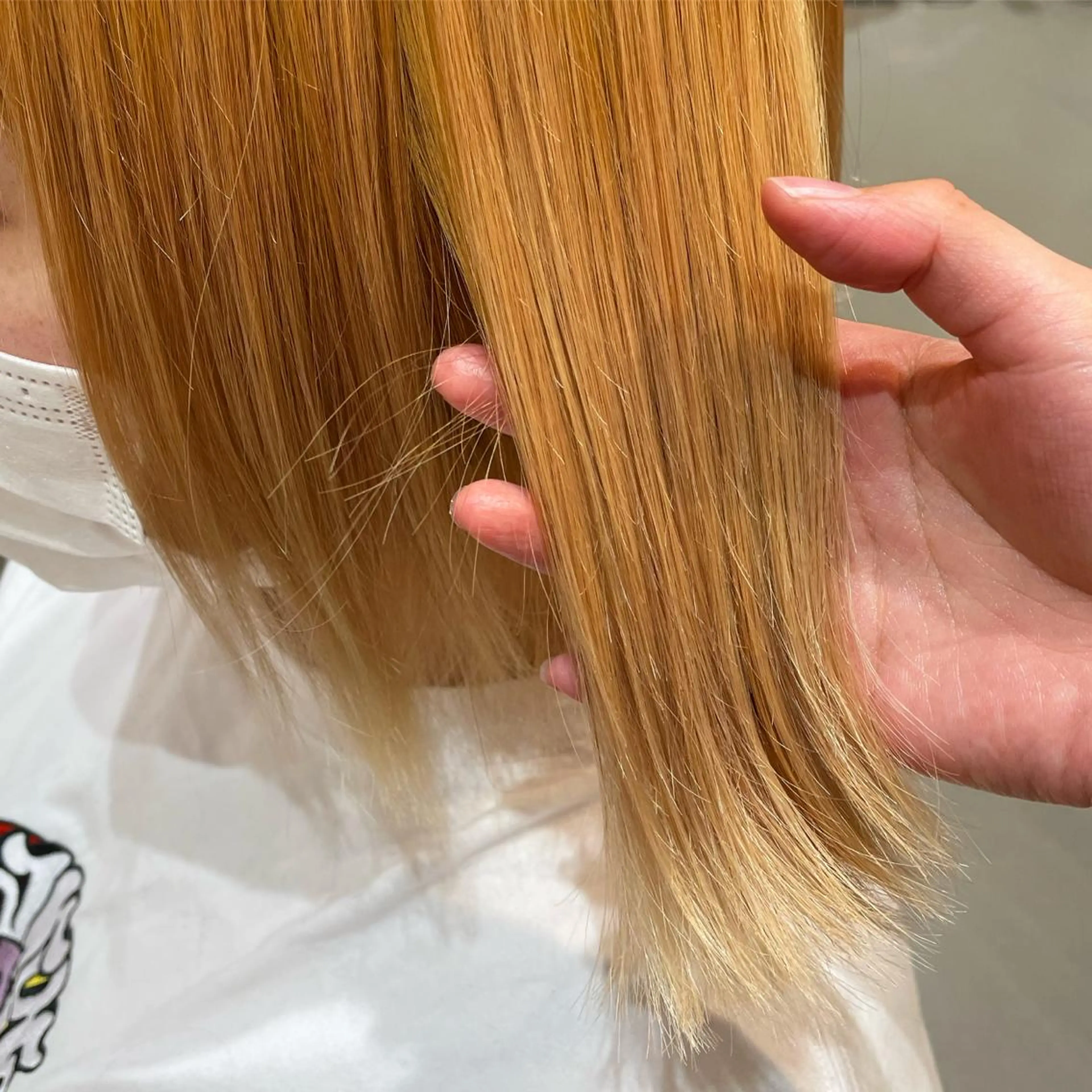 ミディアム chic 有山 美瑠のヘアスタイル