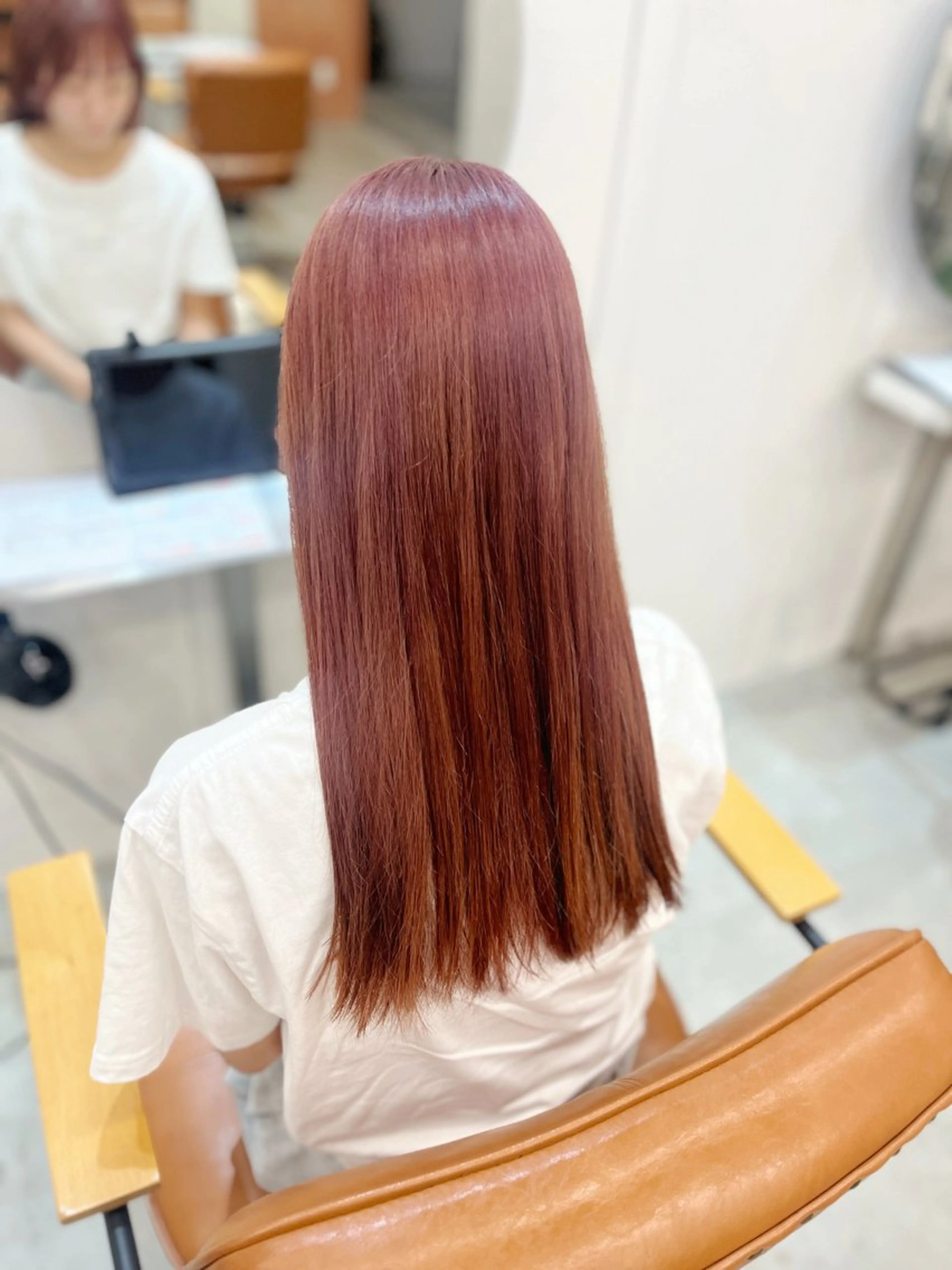 ロング カラー ブリーチ ピンクカラー sem所属・似合わせ/ニュアンス 髪質改善🤍ariのヘアスタイル