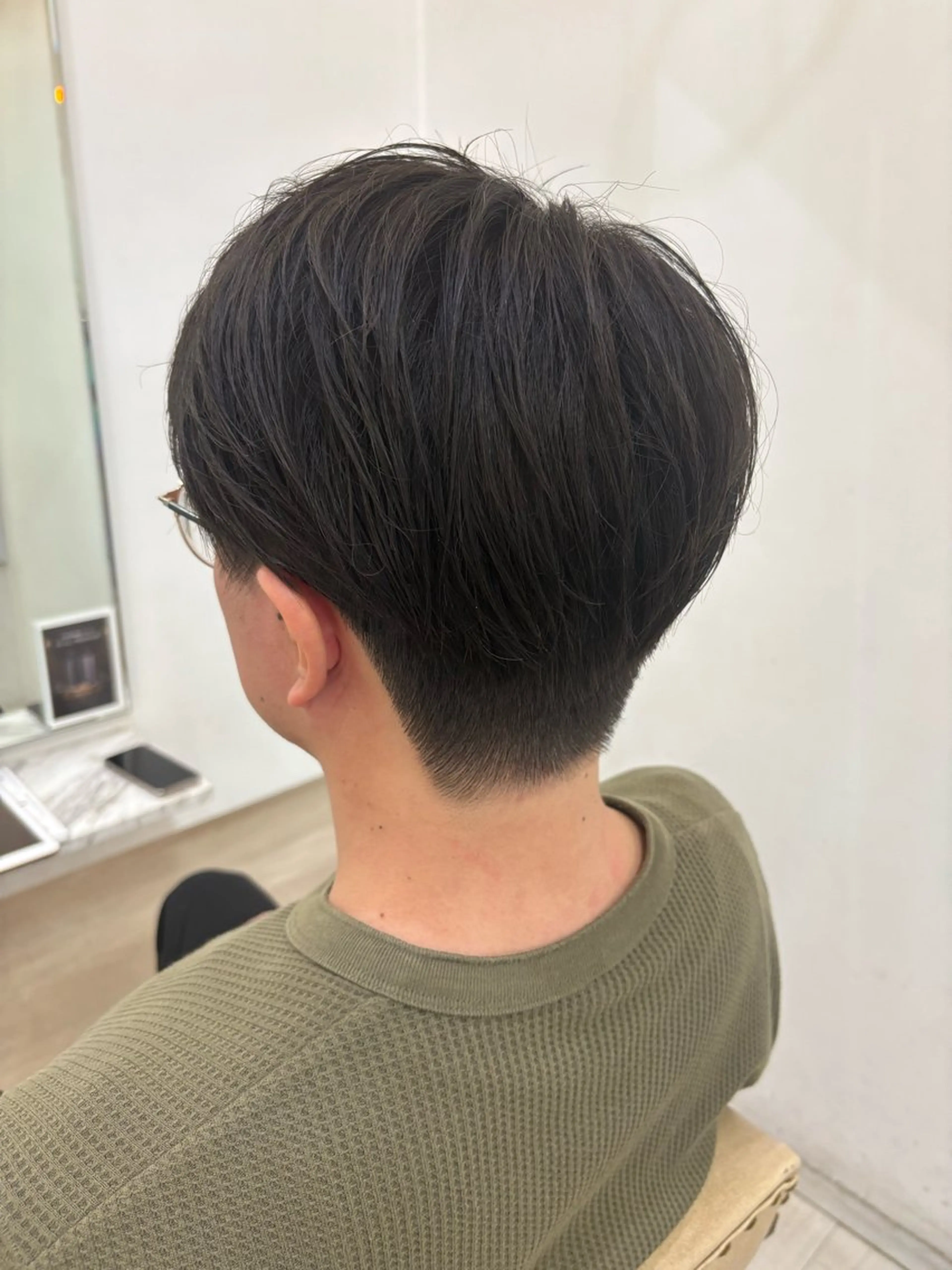 メンズ 栗田 優月のヘアスタイル