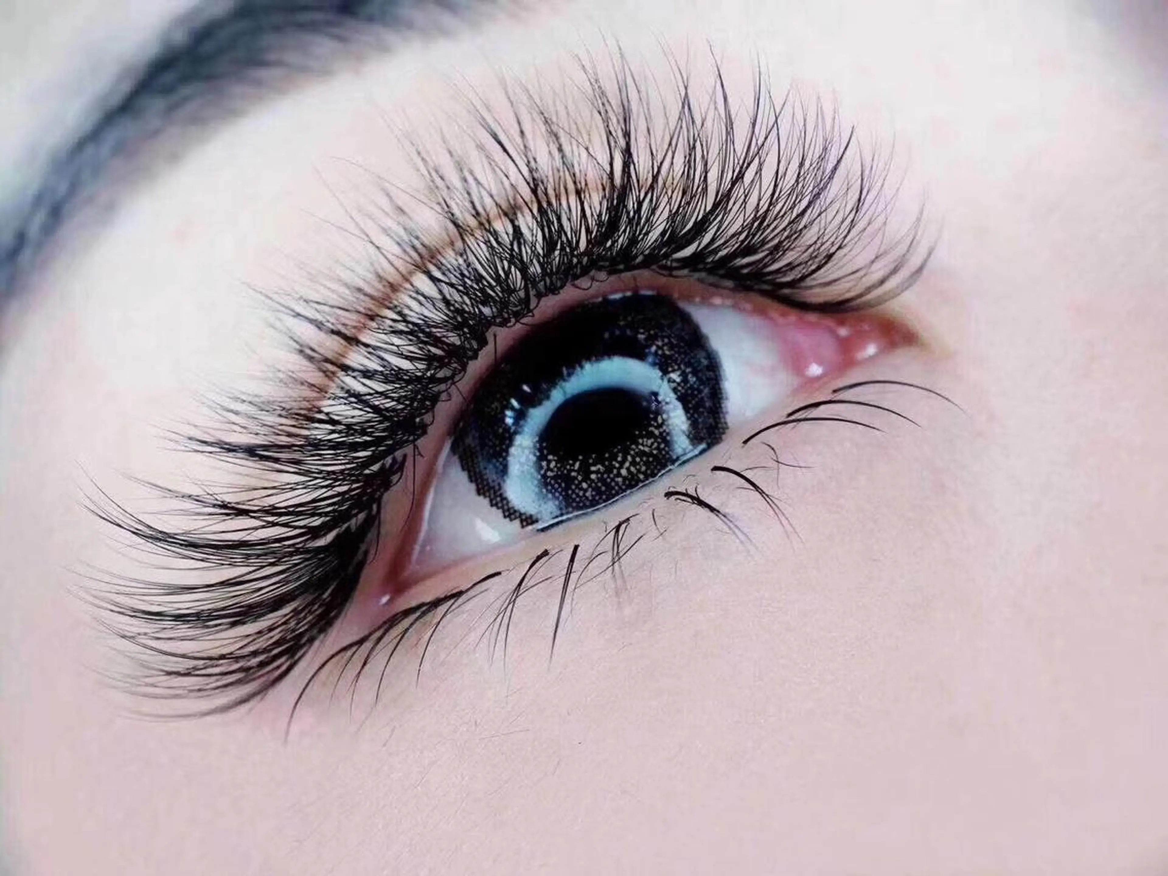 マツエク・マツパ 付け放題 フラットラッシュ 下まつげエクステ 羽賀 美和のマツエク・マツパデザイン