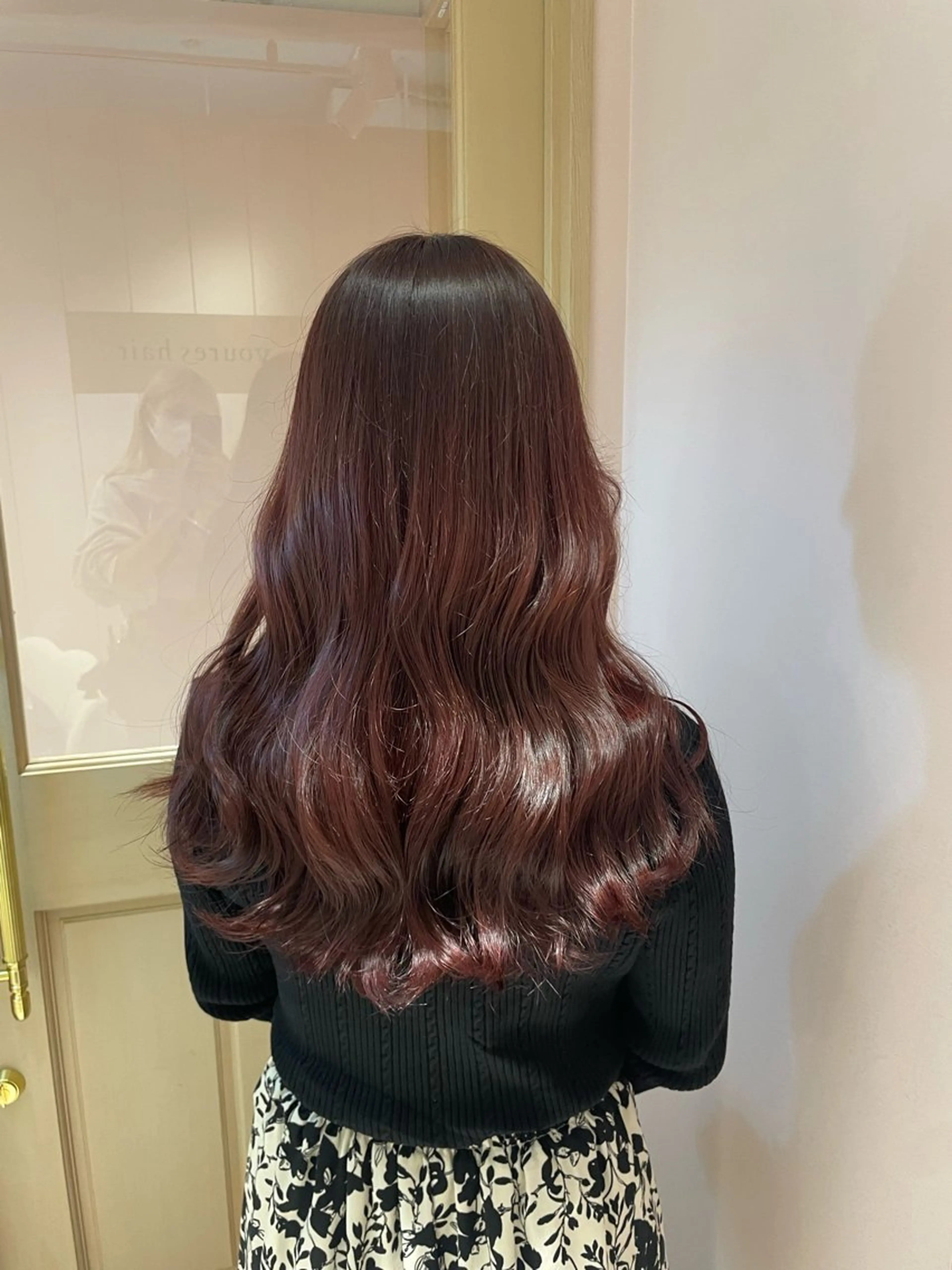 ロング カット ヘアカラー トリートメント ヘッドスパ マホ/日吉/髪質改善 /レイヤー/ガーリーのヘアスタイル
