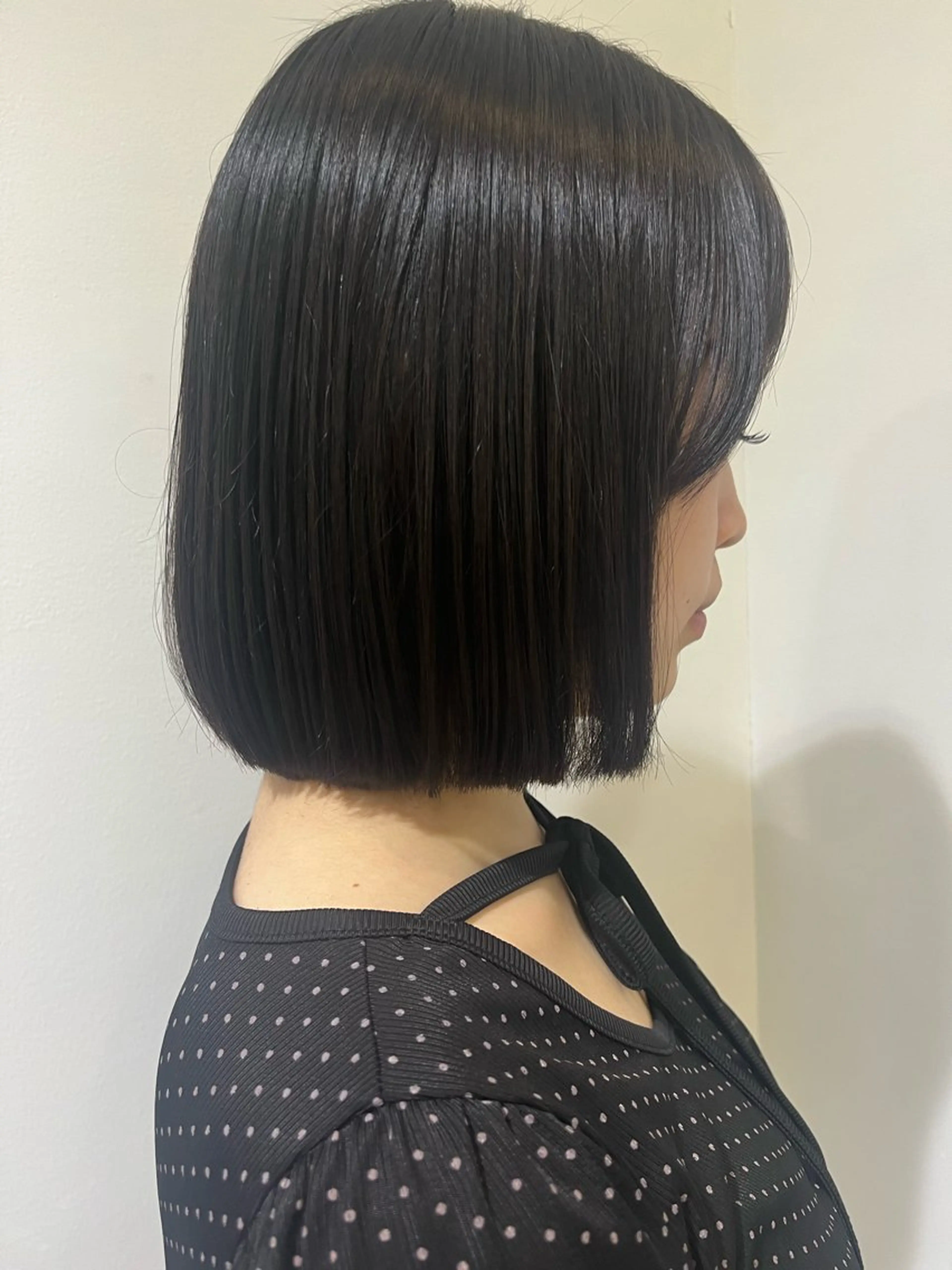 ショート ボブ カット かすみ  ︎︎のヘアスタイル