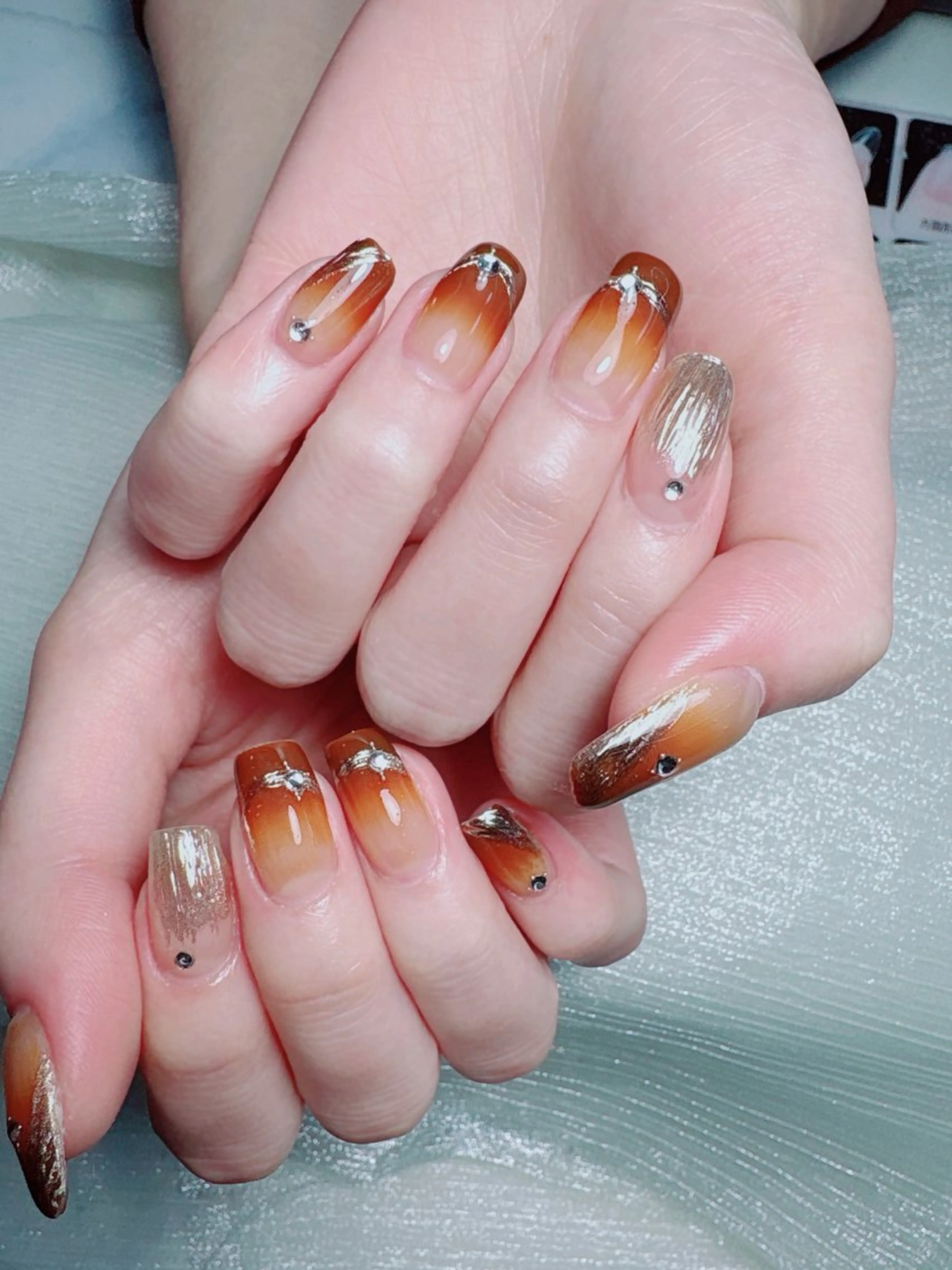 ネイル ハンドネイル Yuxi Beauty salon 【ユーシィー ビューティ サロン】所属・ユーシーネイルサロン 池田公園店のネイルデザイン