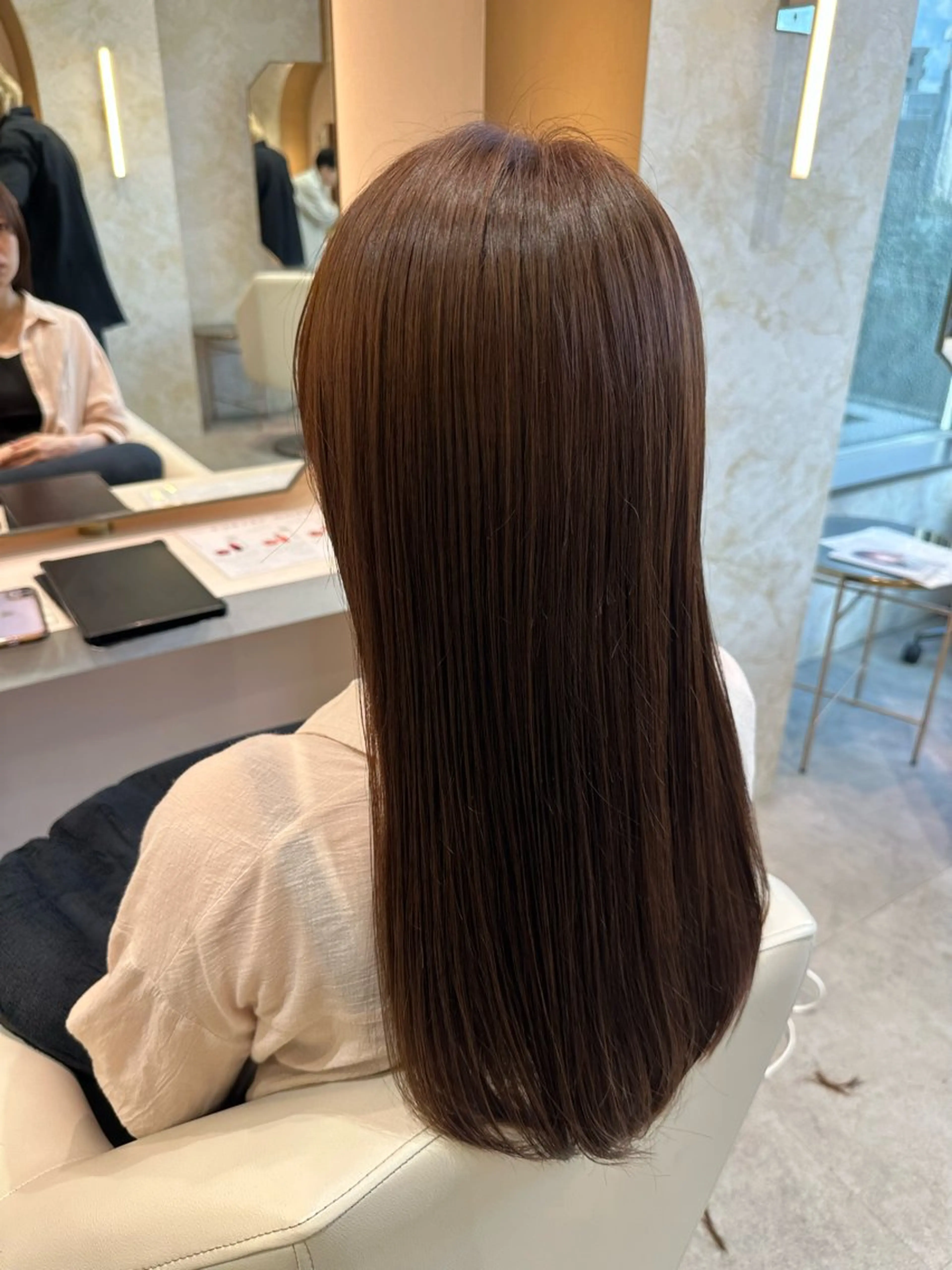 ミディアム La fith hair rond 立川店所属・kyosuke 透明感カラーのヘアスタイル