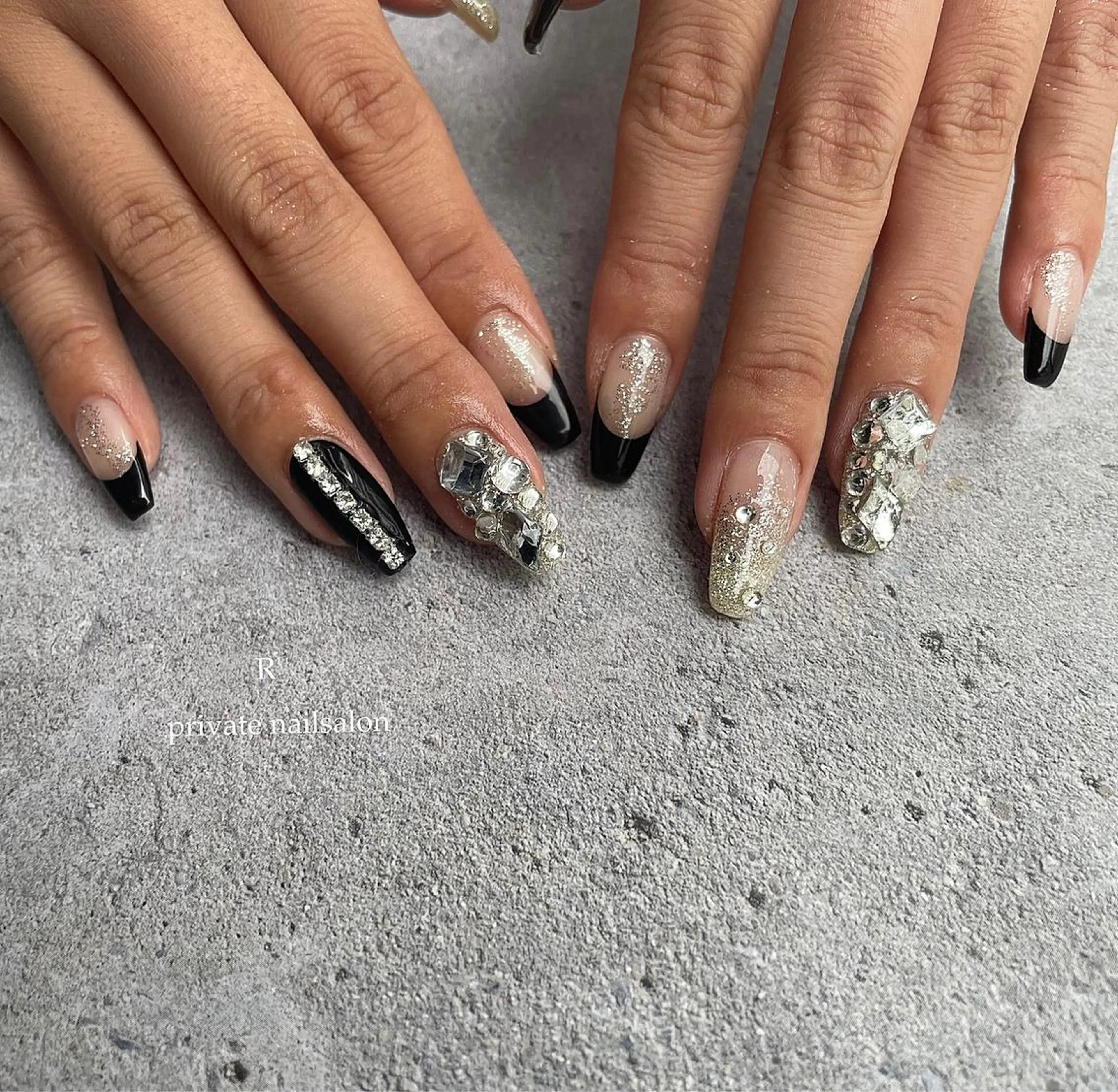 ネイル 持ち込み Bersinar nail所属・Bersinar nail(rina)のネイルデザイン