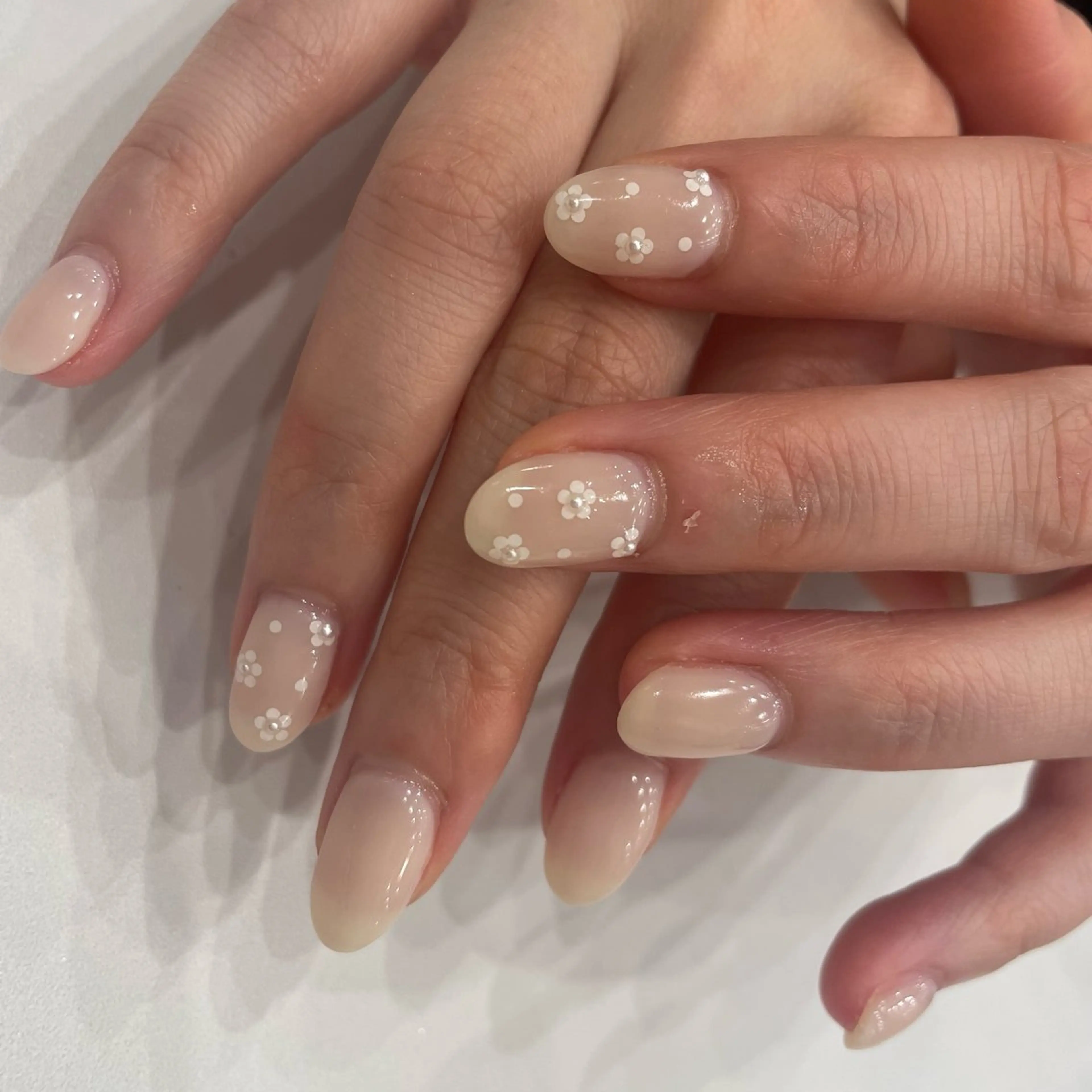 ネイル 韓国ネイル🎀 H nail 碧のネイルデザイン