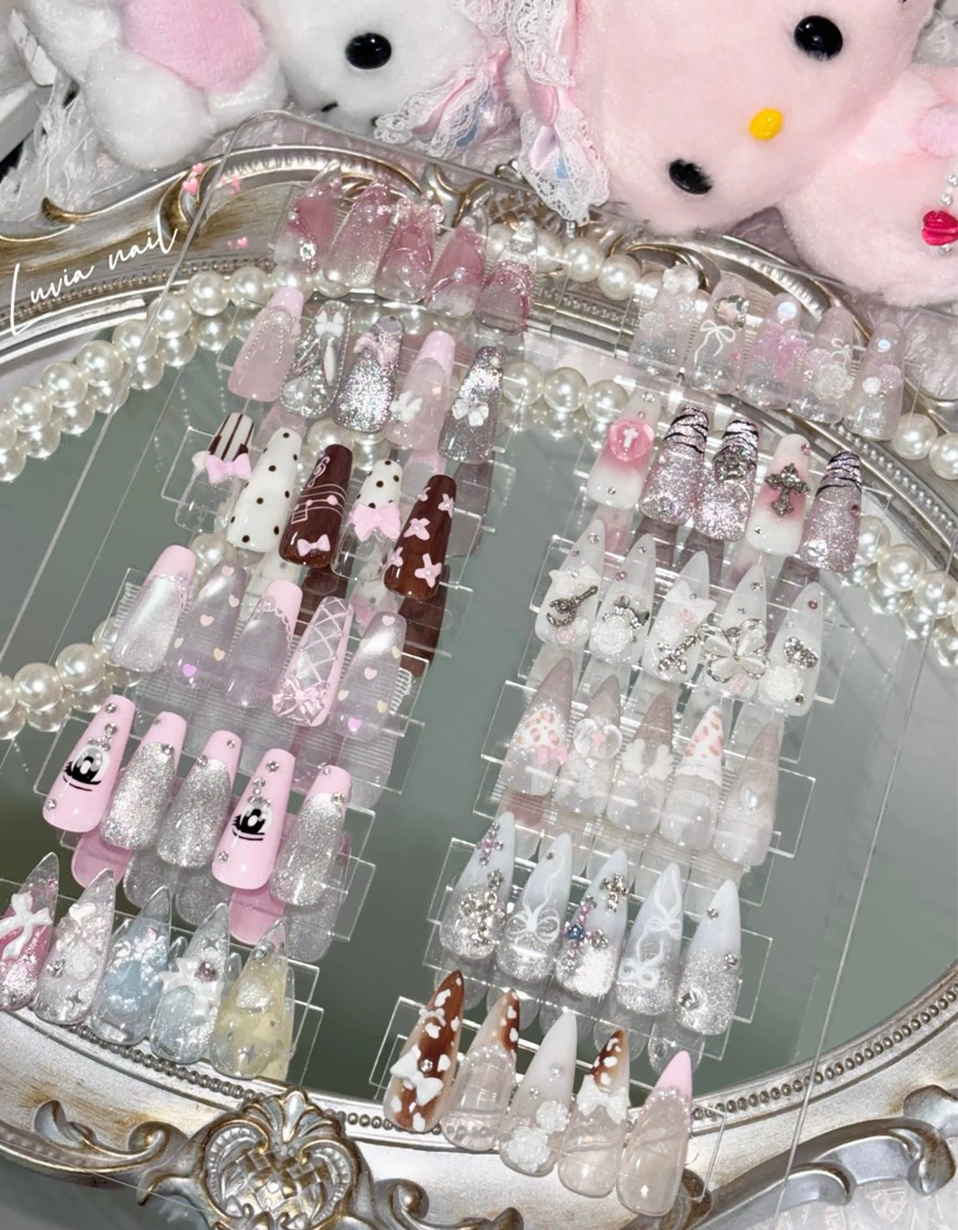 ネイル 🎀Luvia ワンホンネイル💫のネイルデザイン