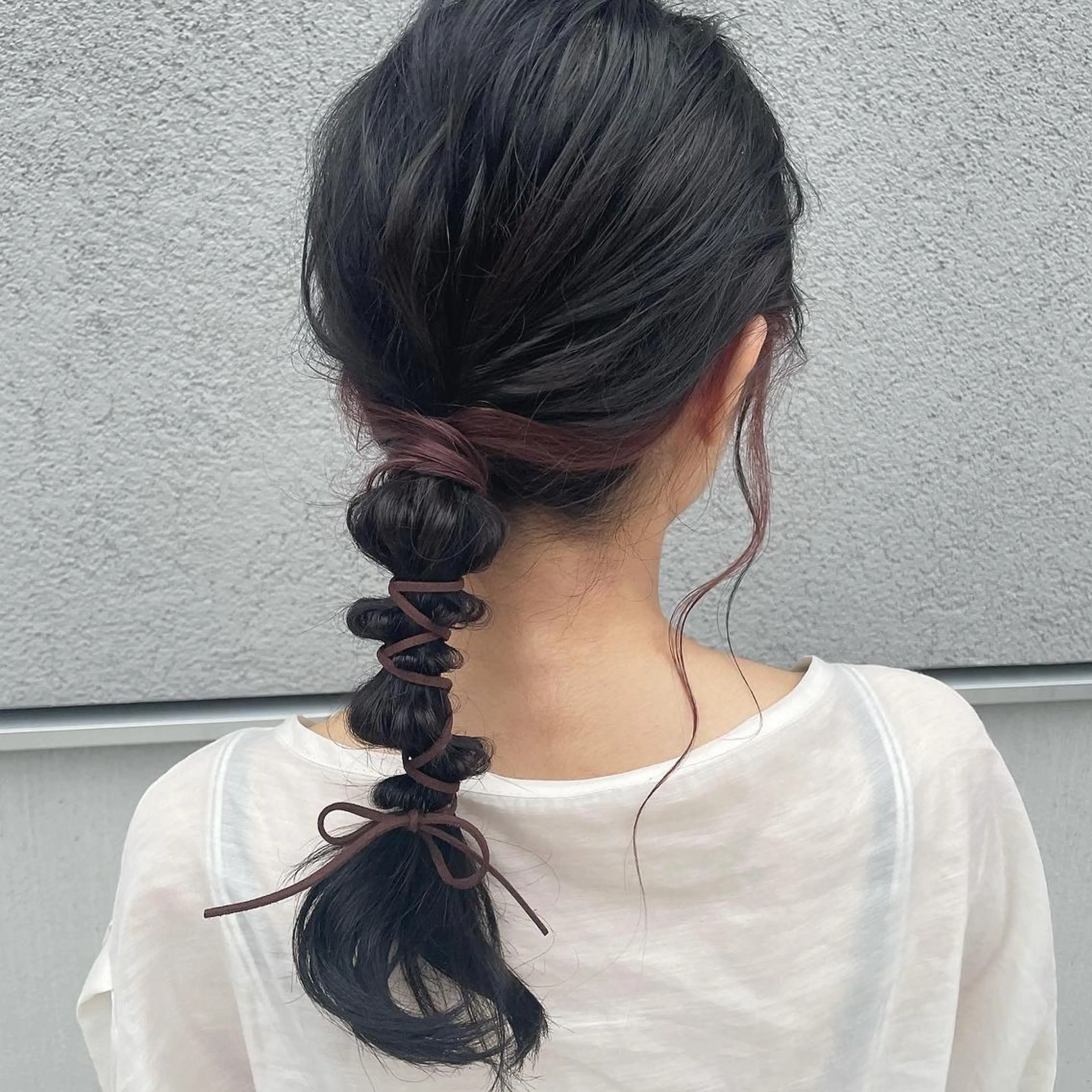 セミロング yohaku所属・yohaku misakiのヘアスタイル