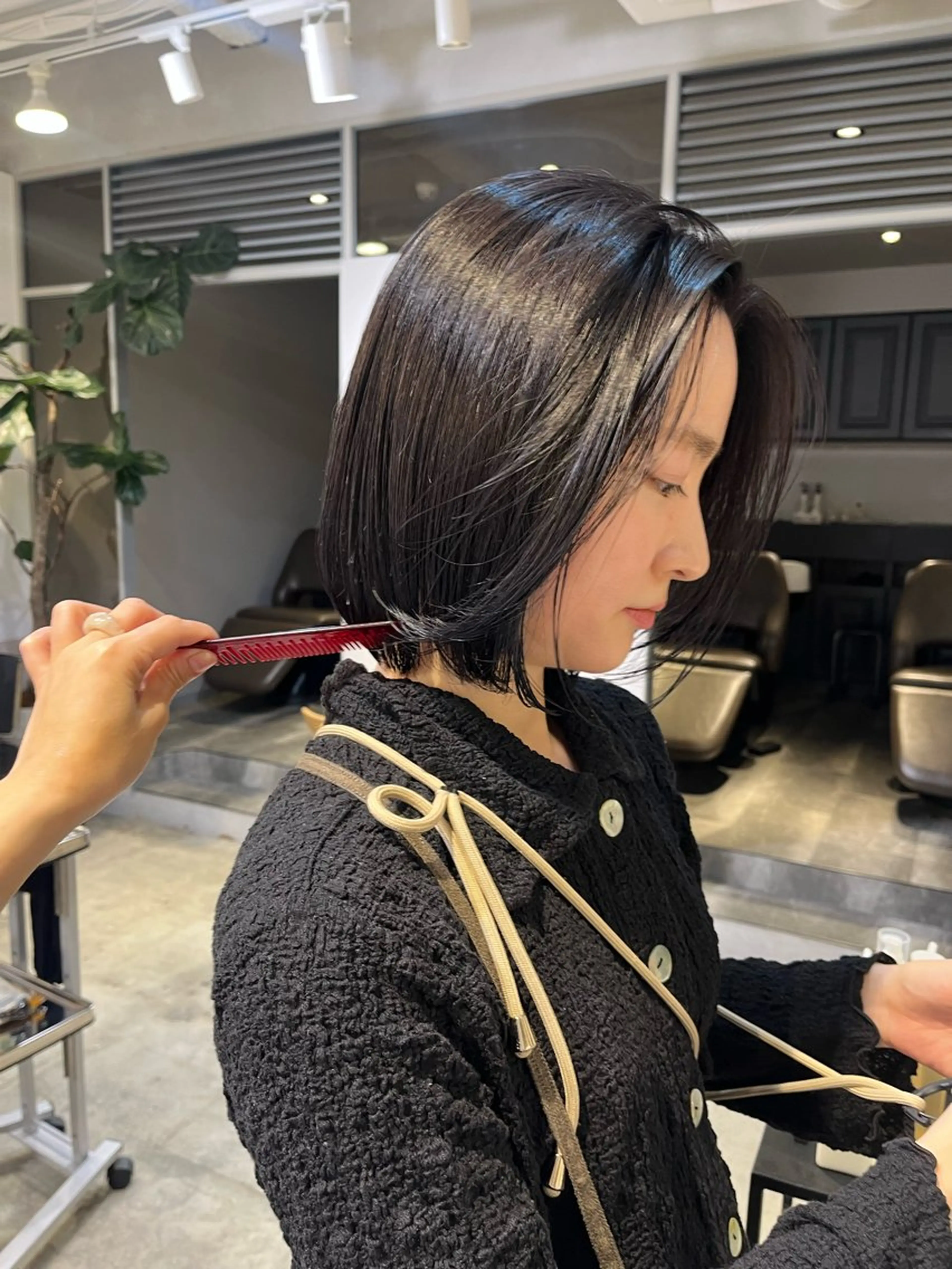 ショート ボブ FILMS所属・宮城 星のヘアスタイル