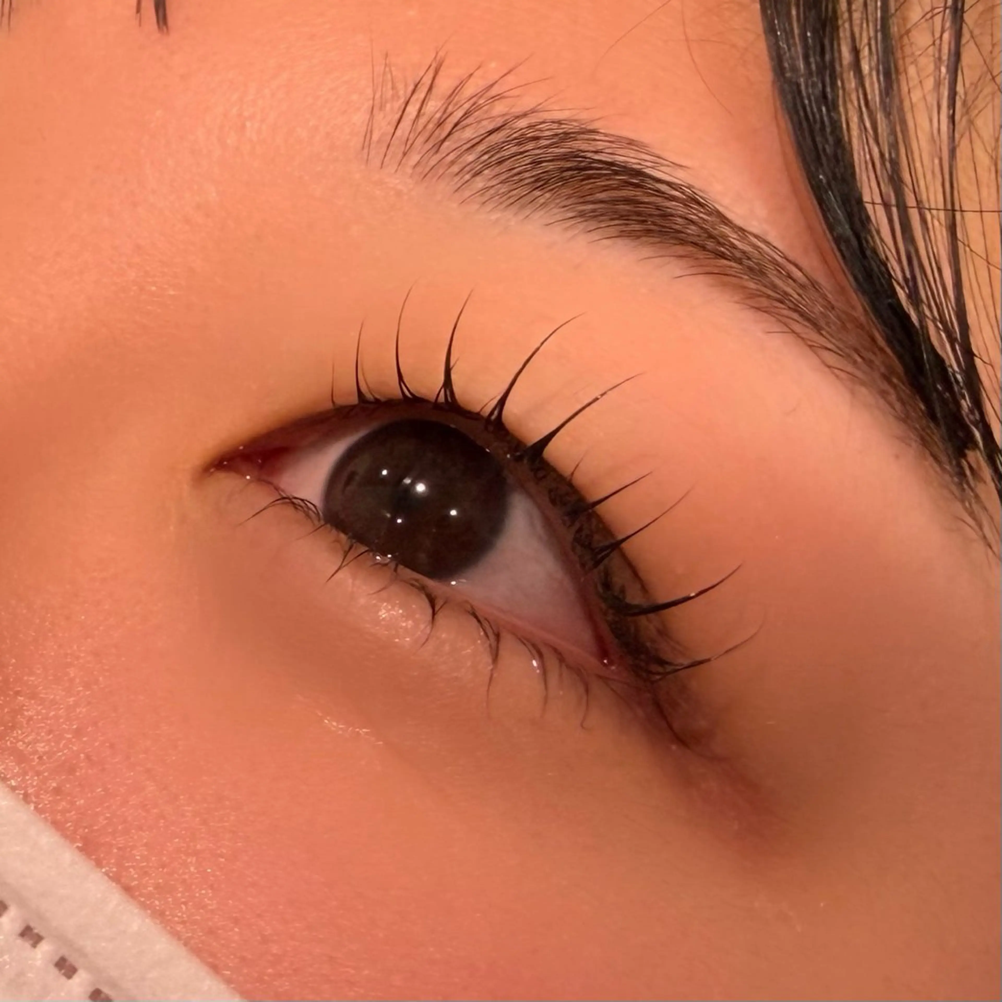 マツエク・マツパ 下まつげエクステ 一重×まつ毛パーマ マツパ Yamada Ami🪐のヘアスタイル