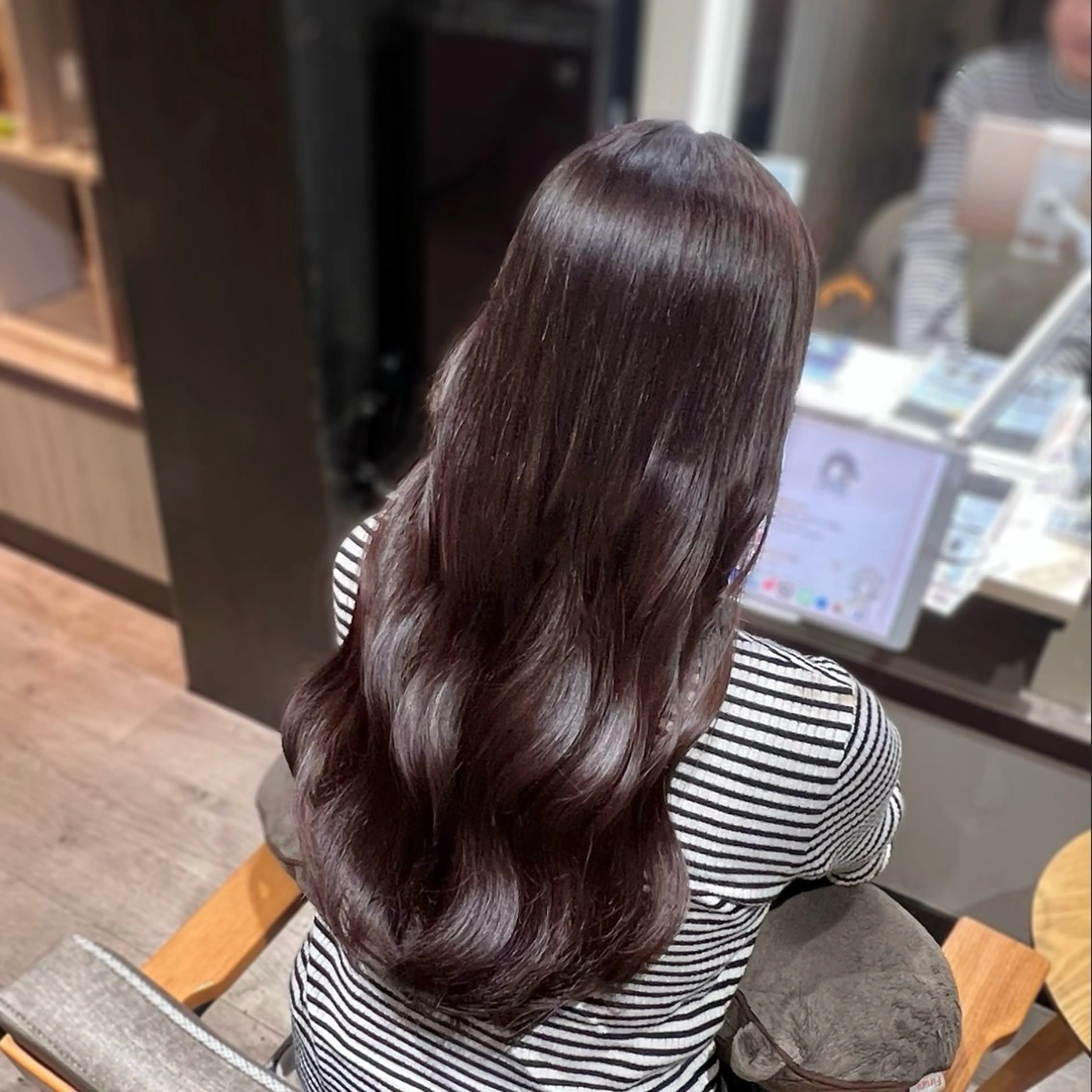 カラー ベージュカラー ピンクカラー ピンクベージュ AmiDA所属・AmiDA 常光のヘアスタイル