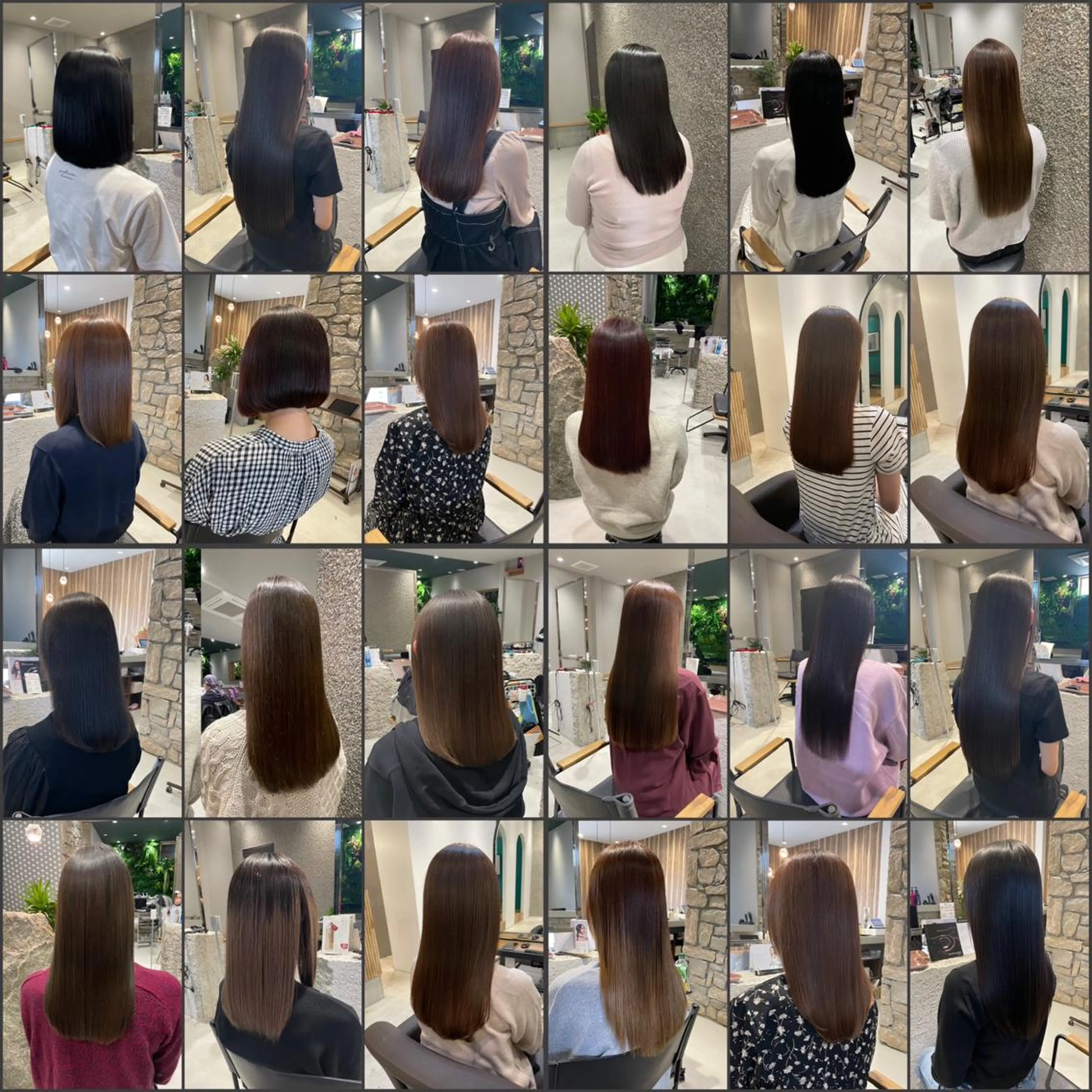 ミディアム カラー ブルーカラー イエローカラー 伸ばしかけ 髪質改善 縮毛矯正 トリートメント 森田 将志のヘアスタイル