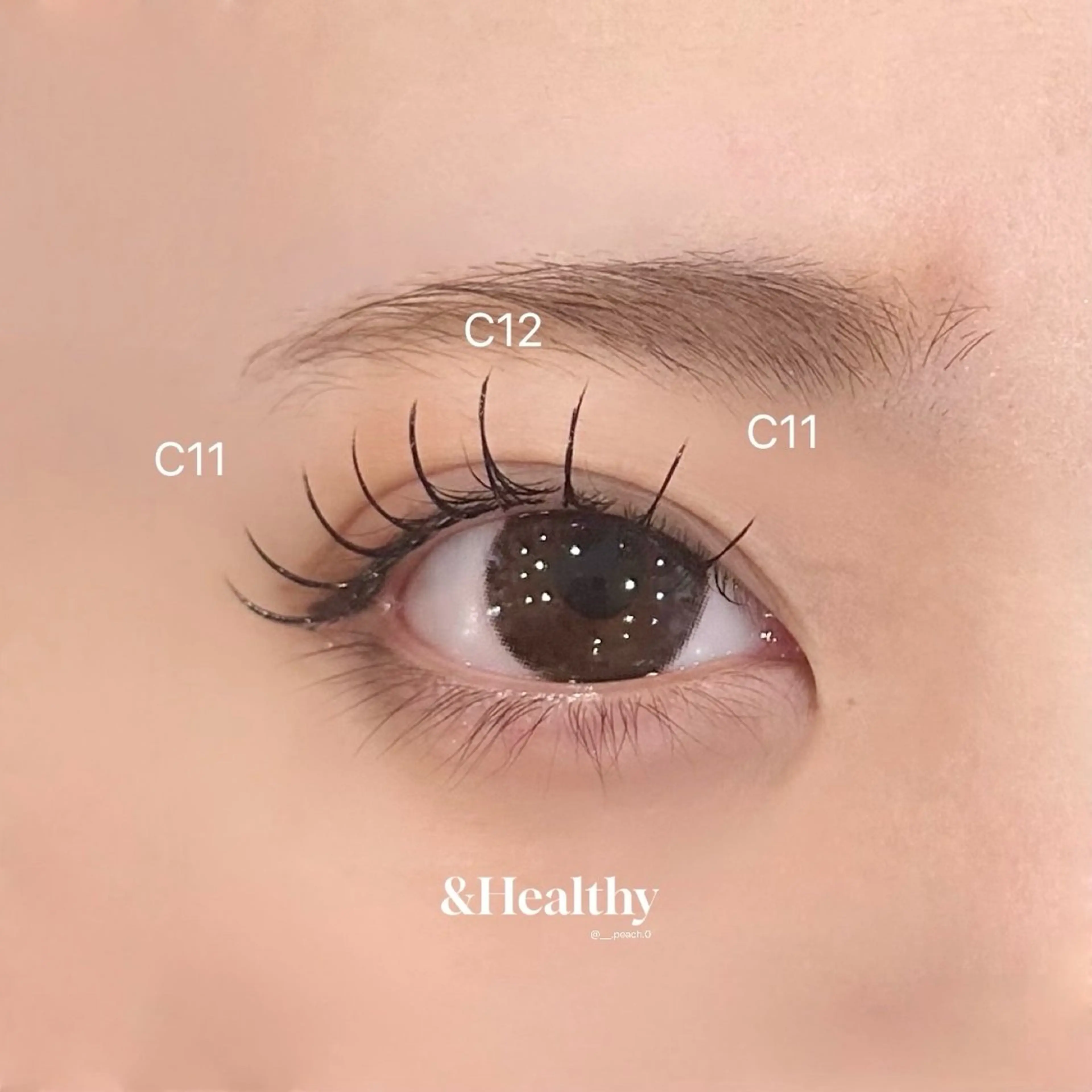 マツエク・マツパ ナチュラル Olivia 村上のマツエク・マツパデザイン