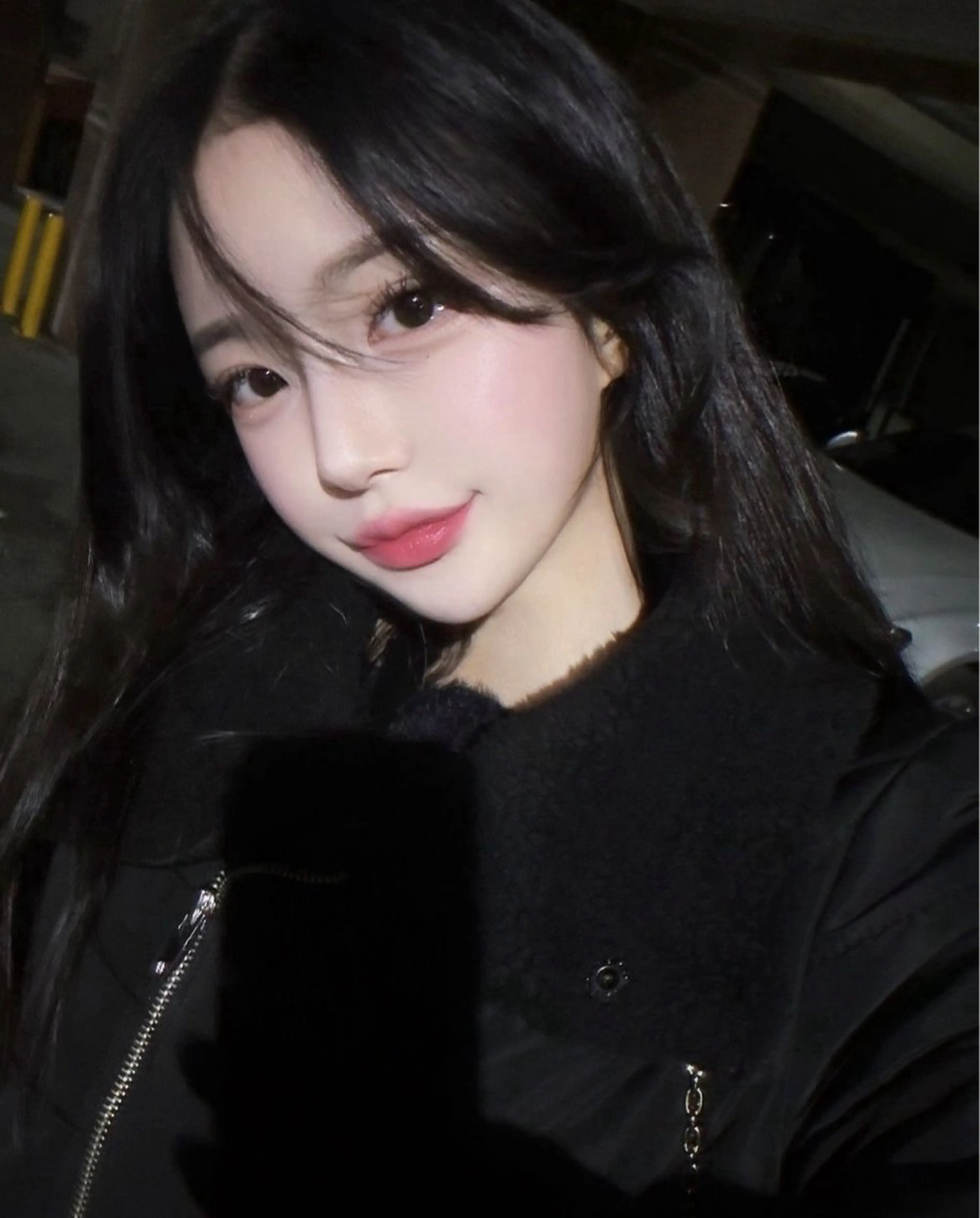 セミロング カラー カット ヘアカラー トリートメント 莉乃/縮毛矯正/髪質 改善/艶カラーのヘアスタイル