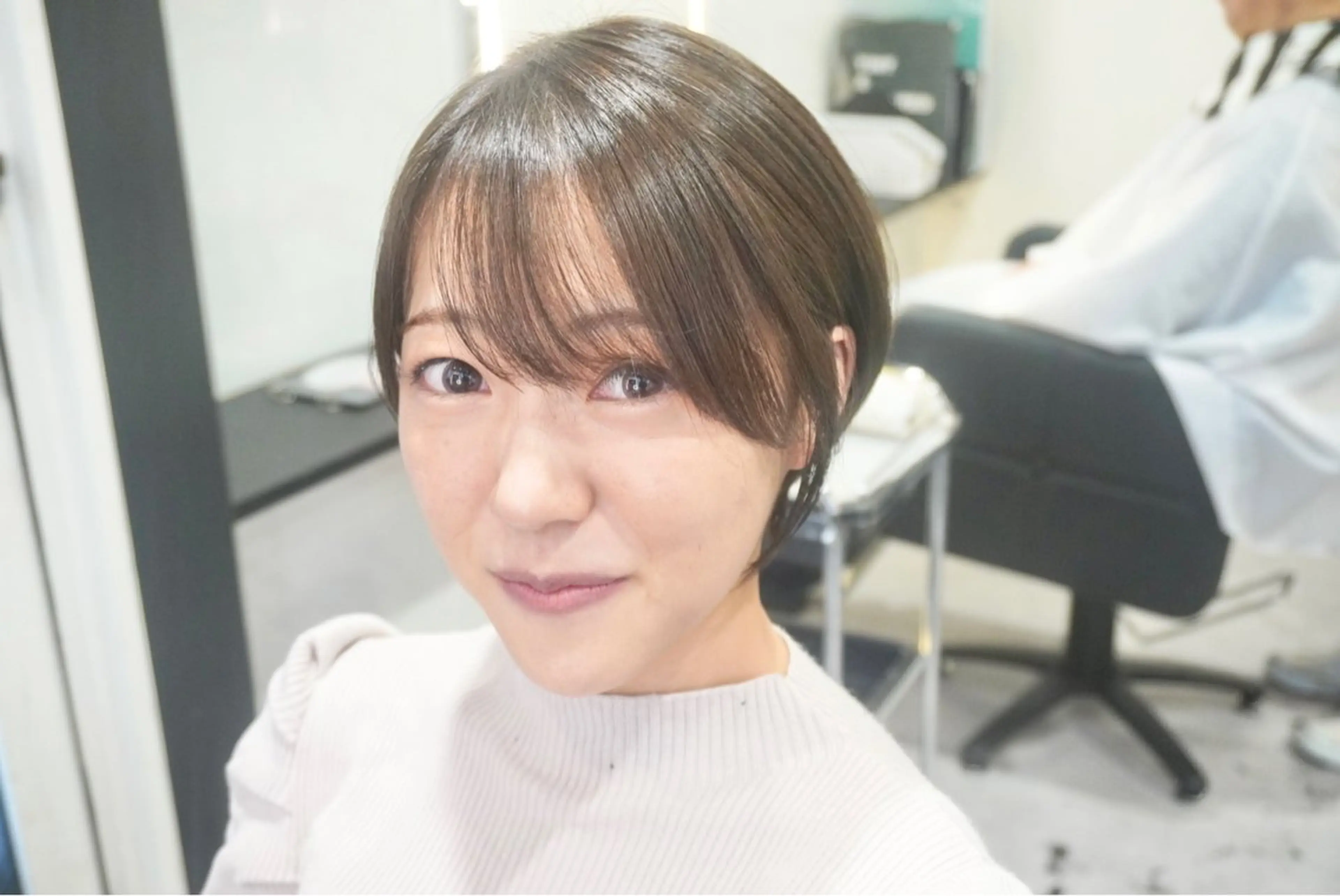 ショート カラー ショートヘア flammeum 恵比寿【フラミューム】所属・ミヤザキ ユタカのヘアスタイル