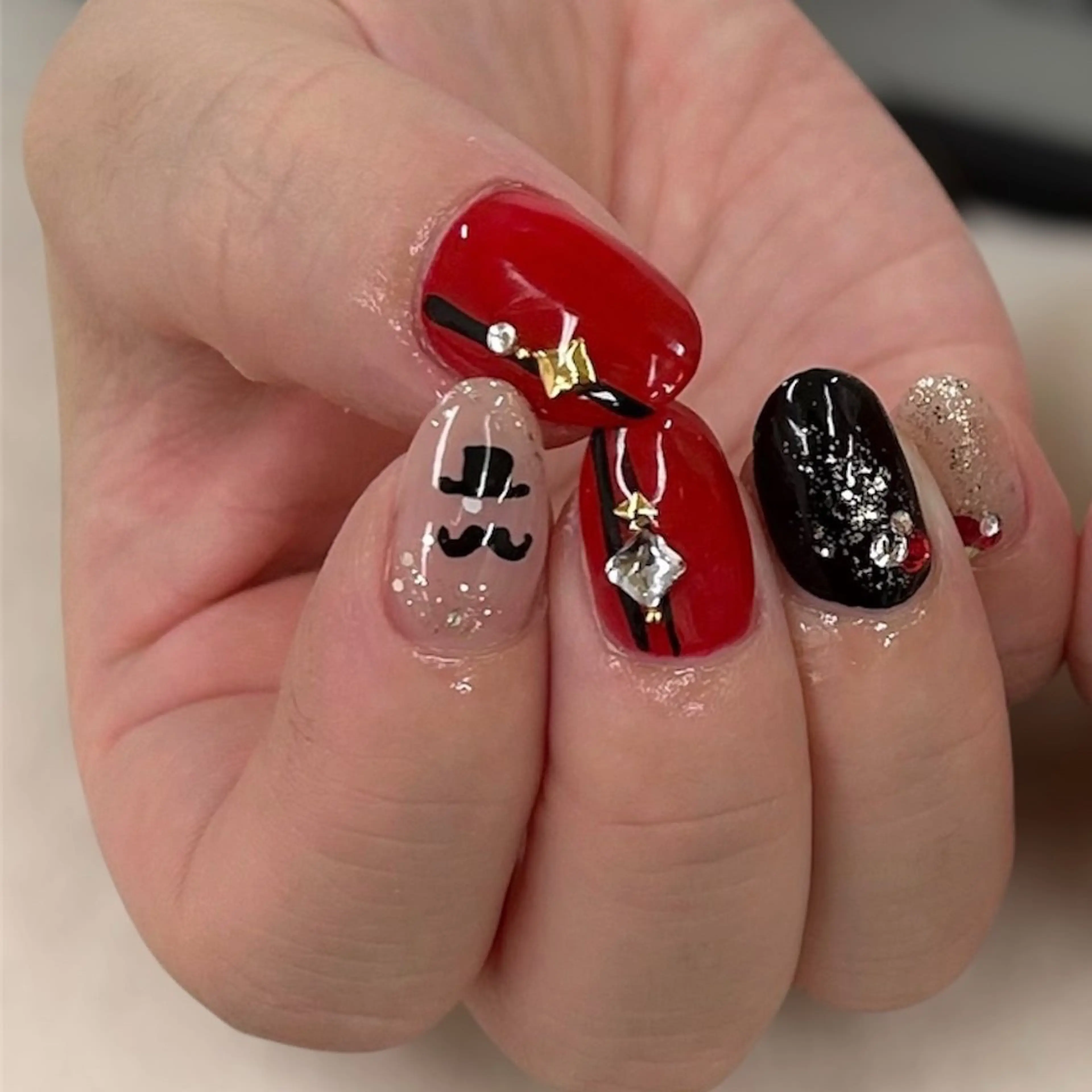 ネイル ハンドネイル アトリエ　ミモザ所属・いまむら あかりのネイルデザイン