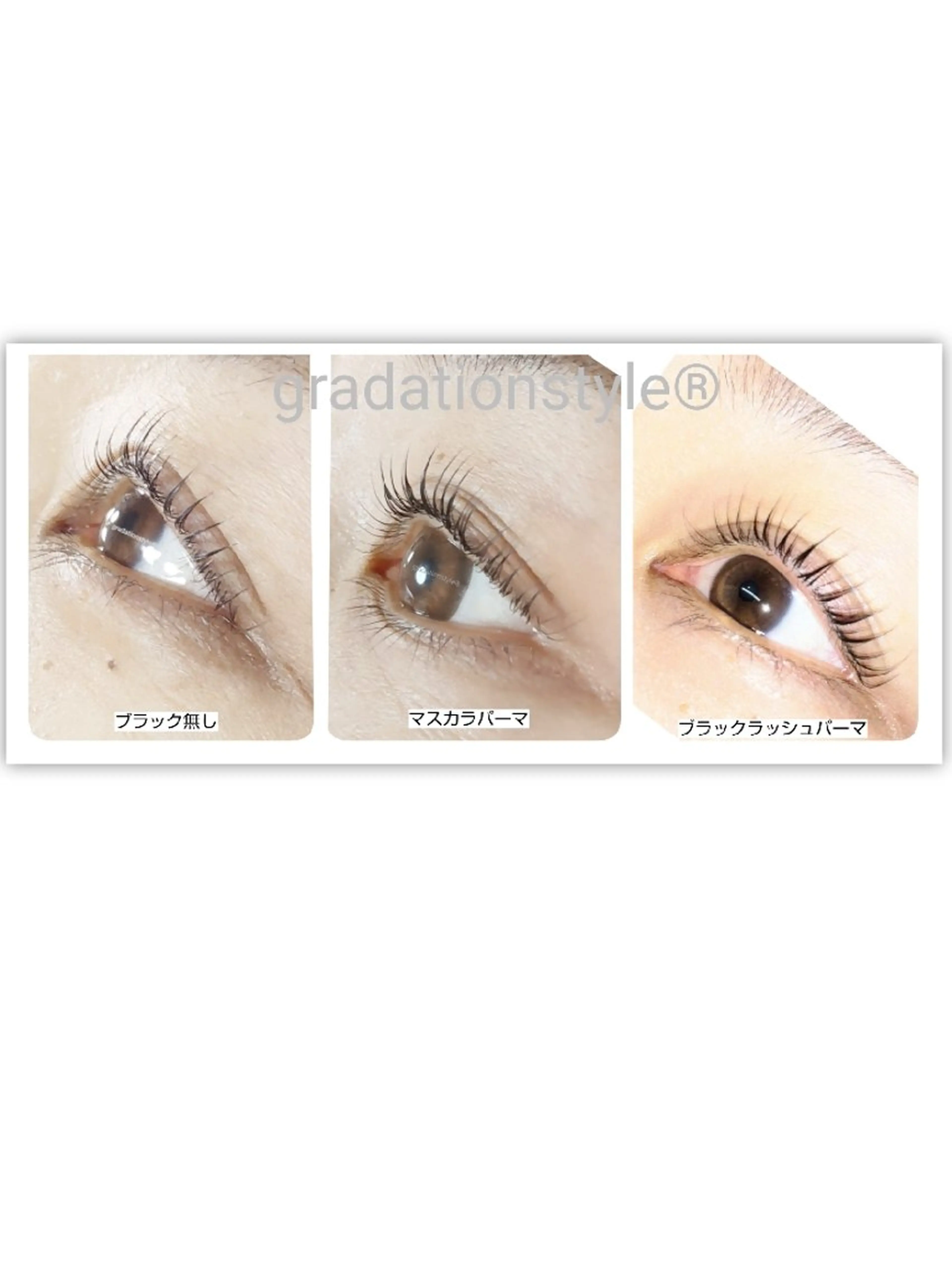 マツエク・マツパ マツパ 🎼グラデーション スタイル札幌♫*⁠✧のマツエク・マツパデザイン