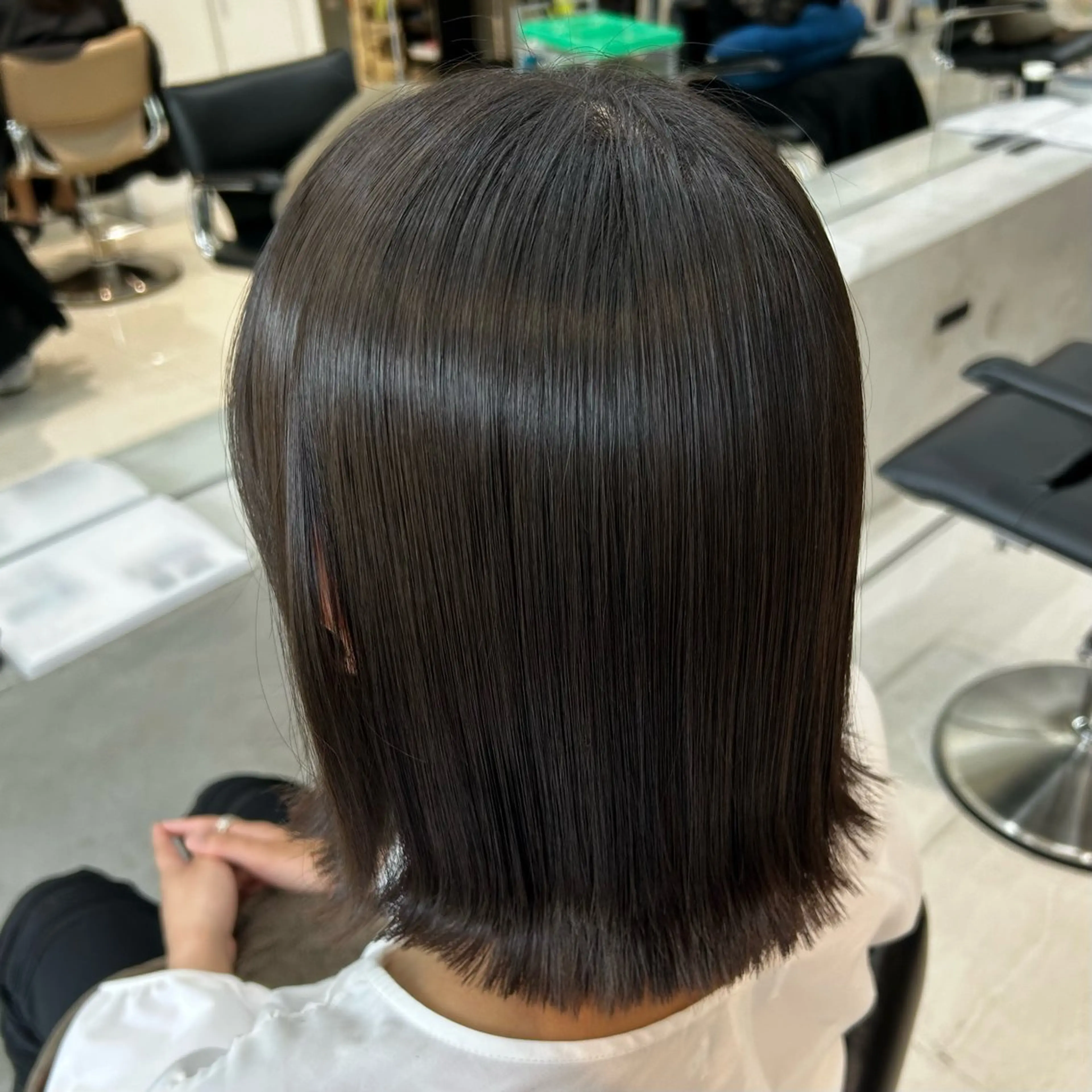 ショート 髪質改善 縮毛矯正 縮毛矯正 ちさと/メンズ ショート/縮毛矯正のヘアスタイル