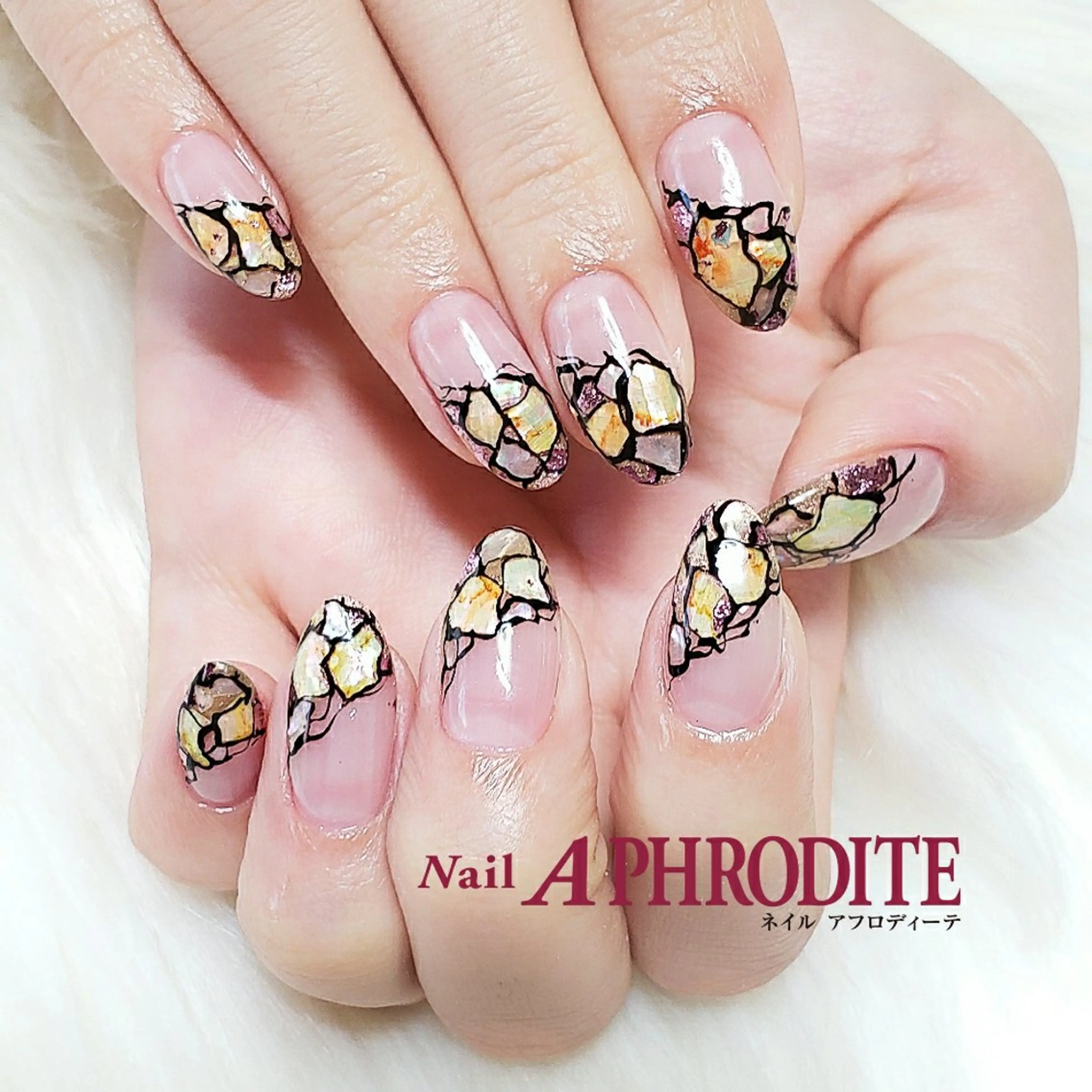 ネイル ジェルネイル ニュアンスネイル ソフトジェル ハンドネイル Nail  Aphroditeのネイルデザイン