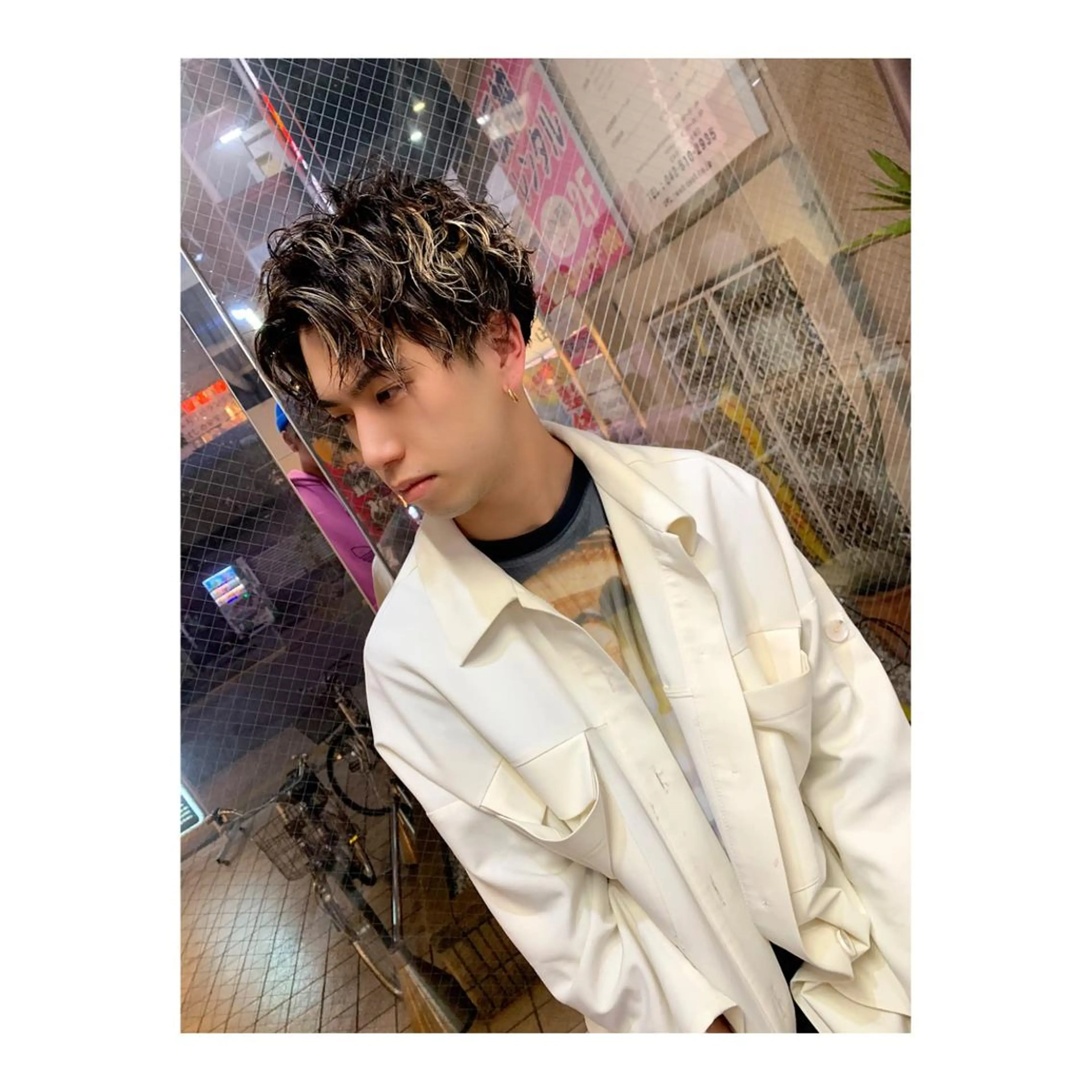 ショート パーマ メンズ ange☞ soutaのヘアスタイル