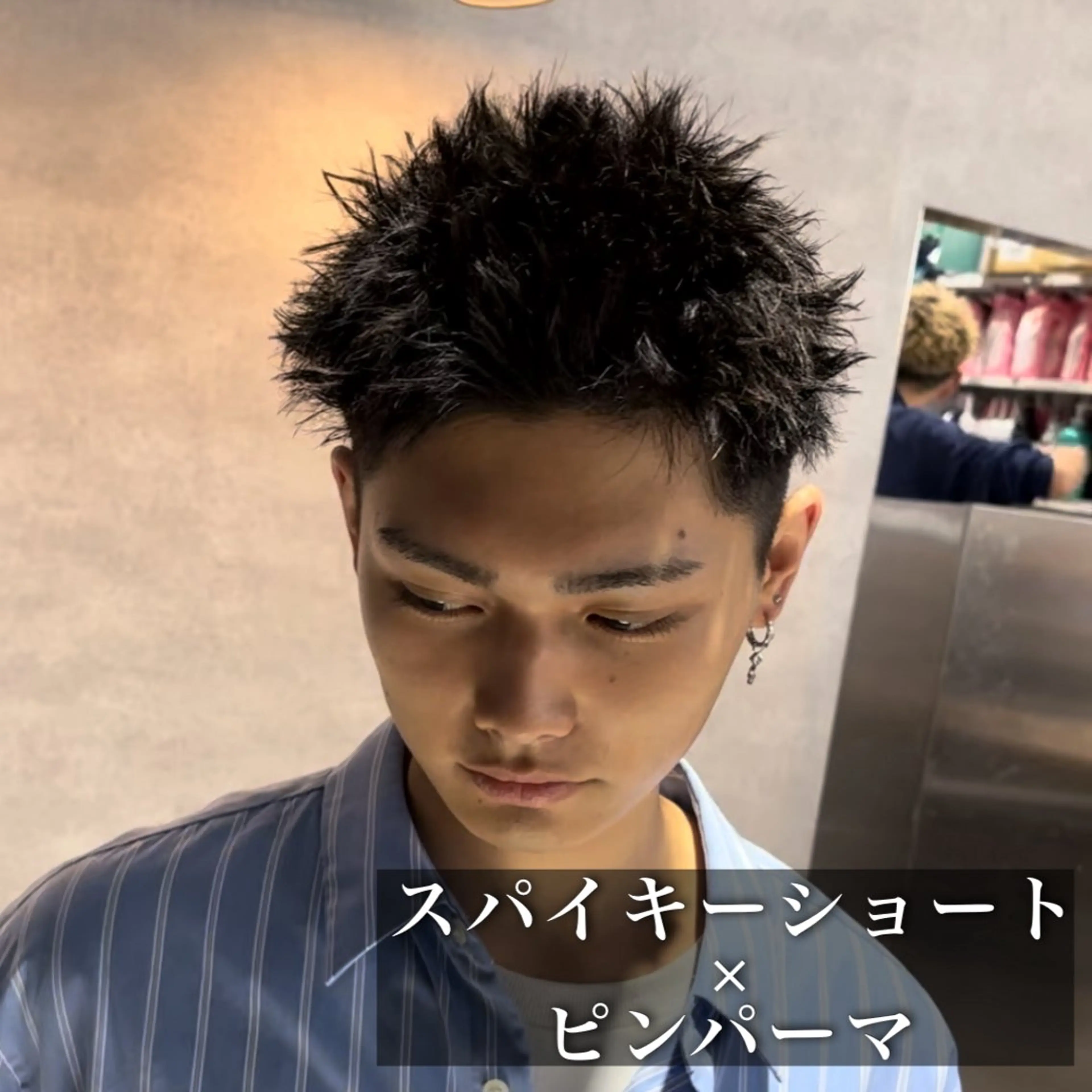 パーマ メンズ メンズパーマ カット パーマ トリートメント ヘッドスパ ヘアセット 🔥メンズカット＋ パーマの達人🔥のヘアスタイル