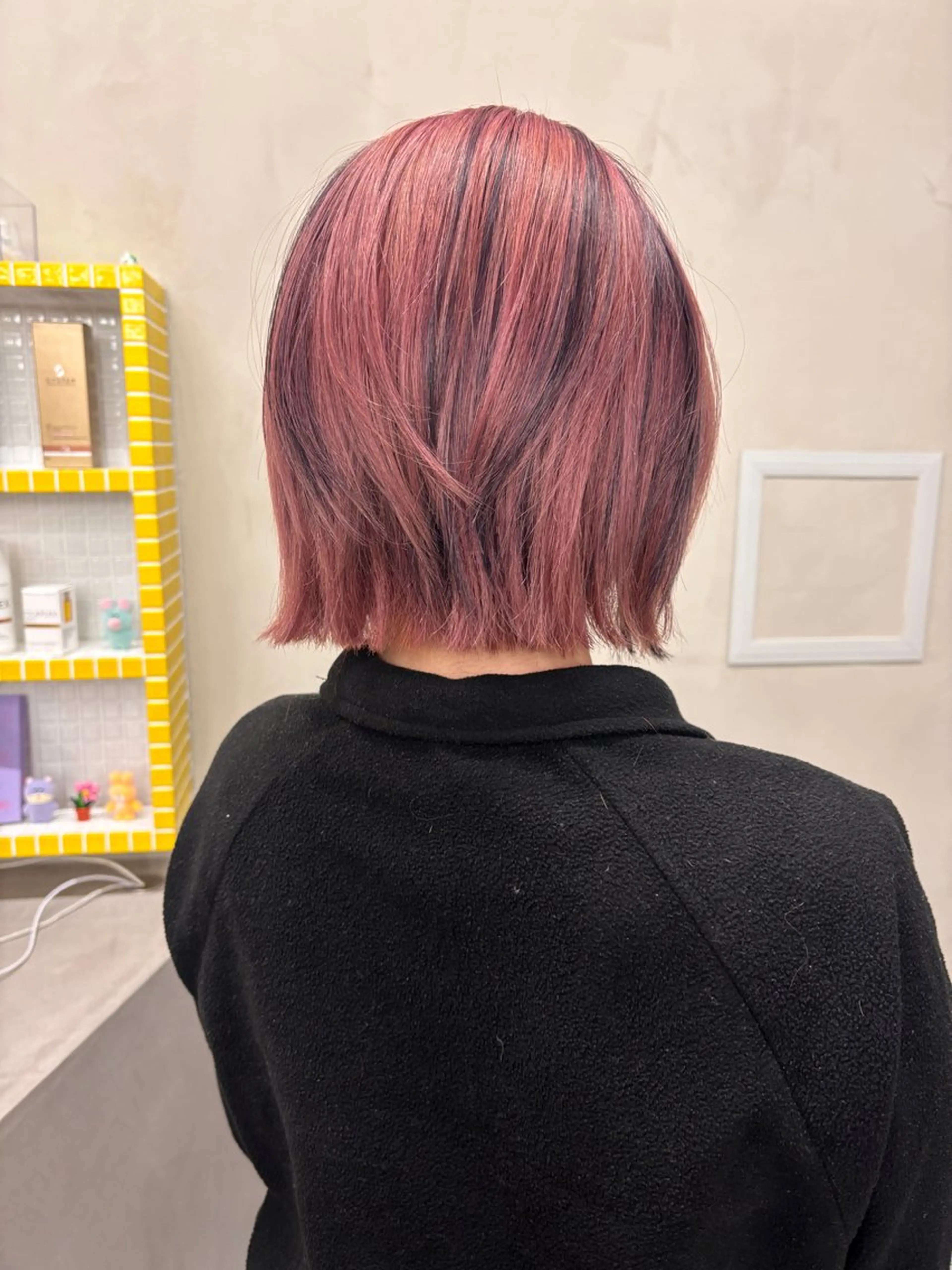 ショート カラー デザインカラー カット ヘアカラー トリートメント yuuna/ ハッシュカット🎀のヘアスタイル
