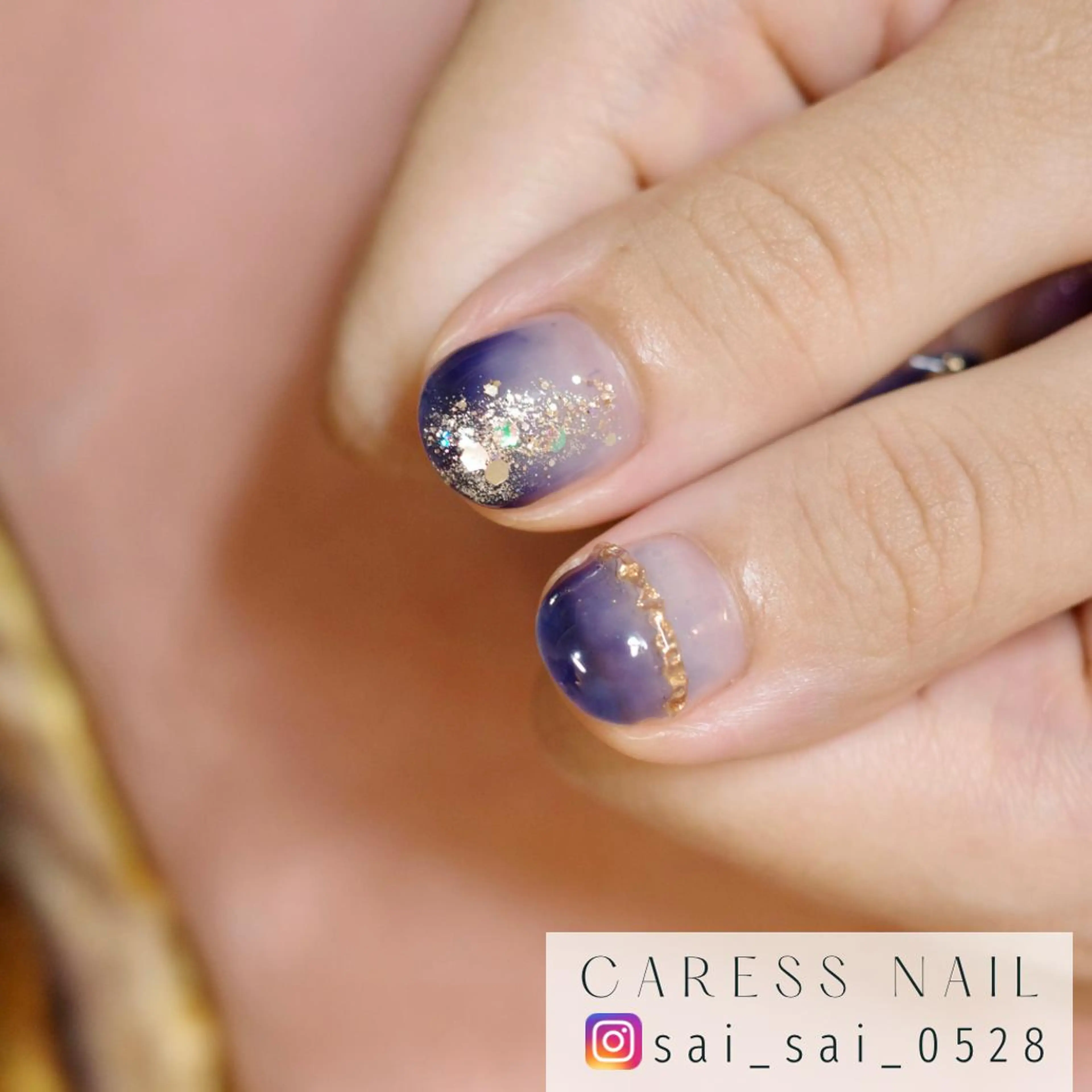 ネイル caress  nail カレスネイル　代々木上原所属・カレスネイル さいのネイルデザイン