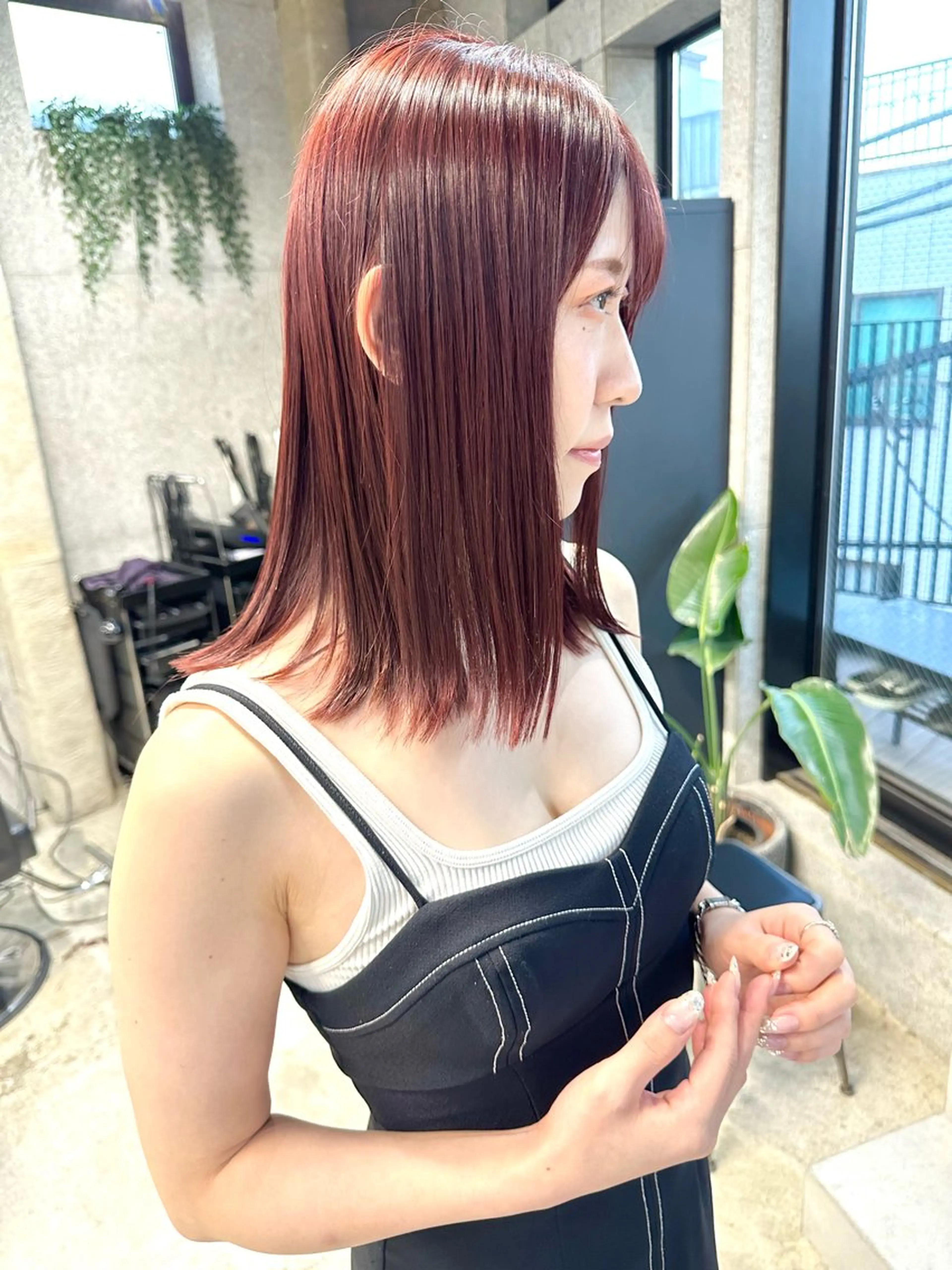 カット＋アディクシー・イルミナカラー＋超音波トリートメント ￥11000の写真