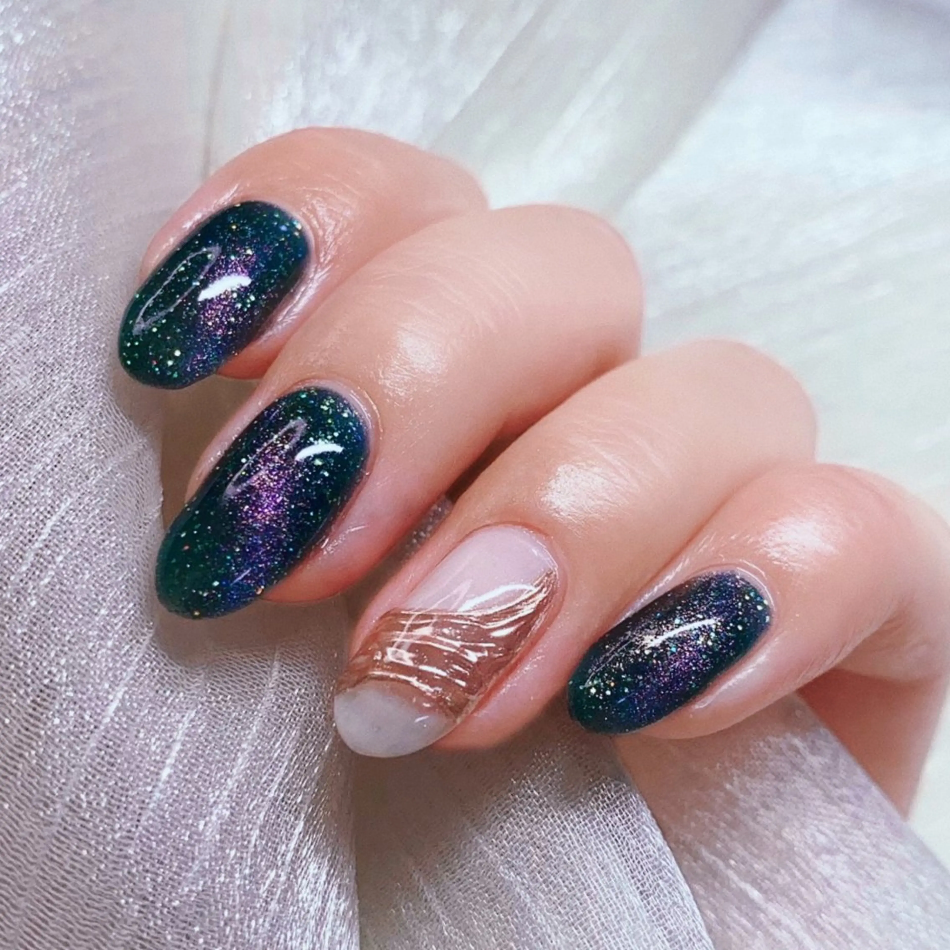 ネイル 長さ出し ハンドネイル Nailist SUZU所属・Nailist suzuのネイルデザイン