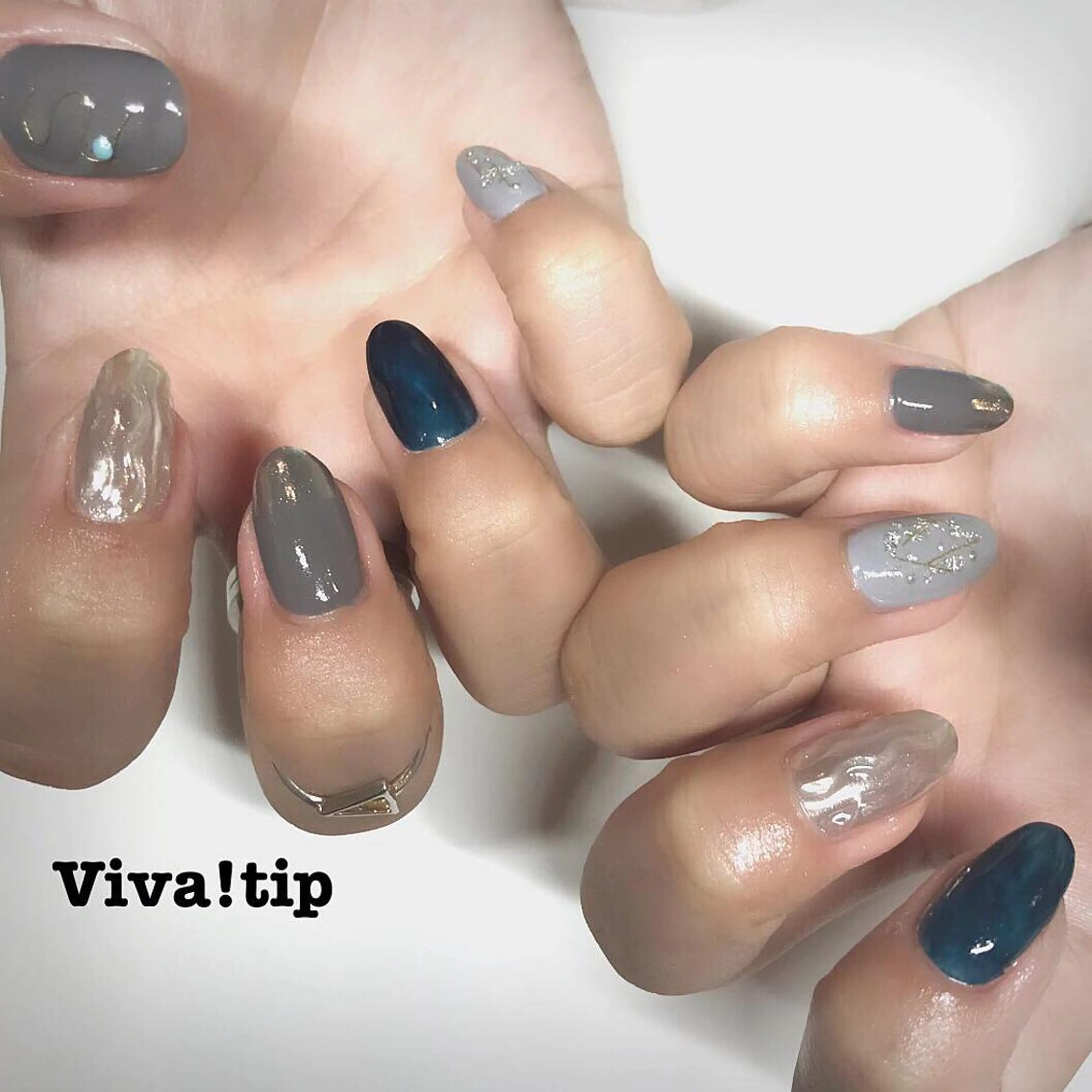 ネイル Viva!tip所属・Viva!tip ビバティップネイルのネイルデザイン