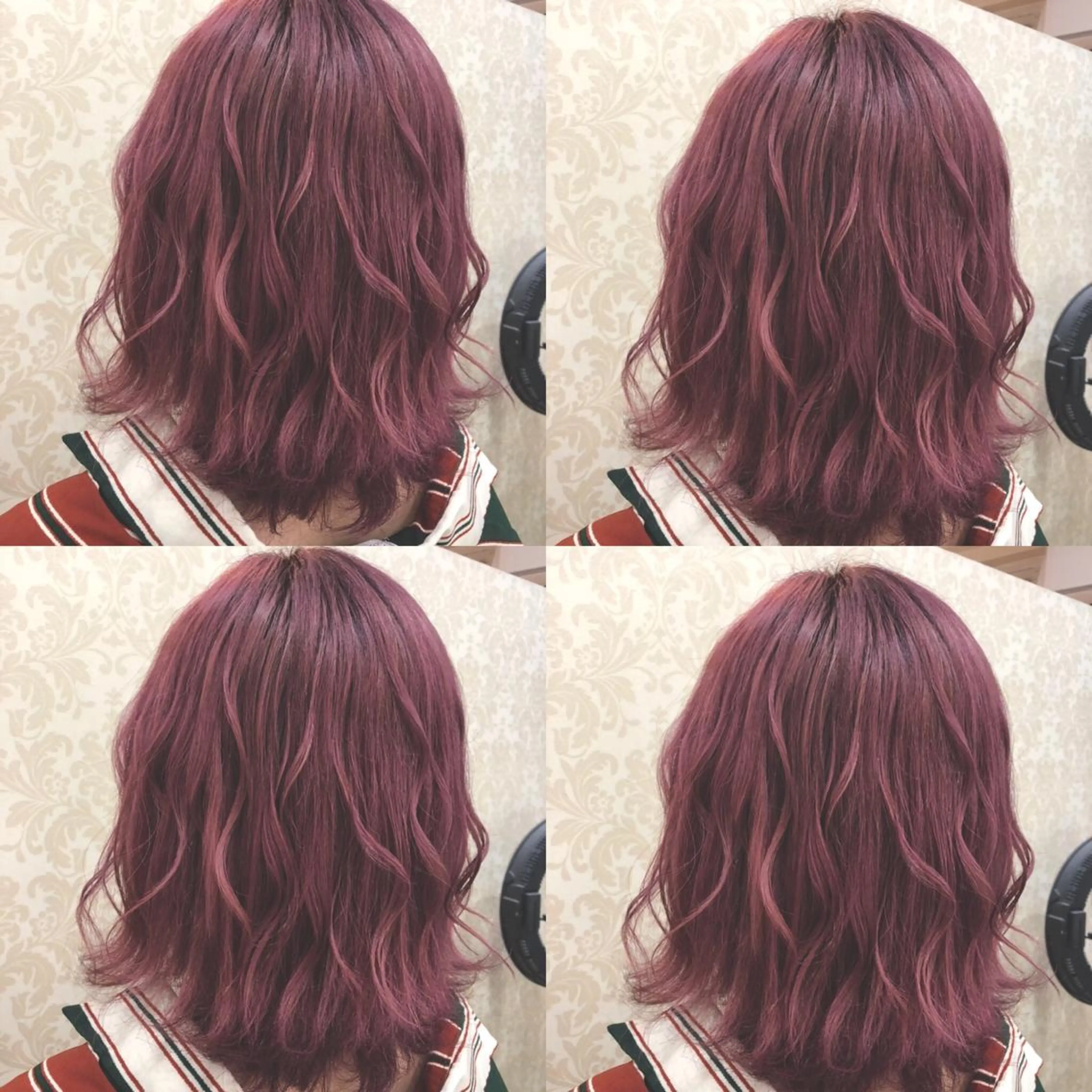 セミロング カラー ピンクカラー 🌷MAYU 🌷のヘアスタイル