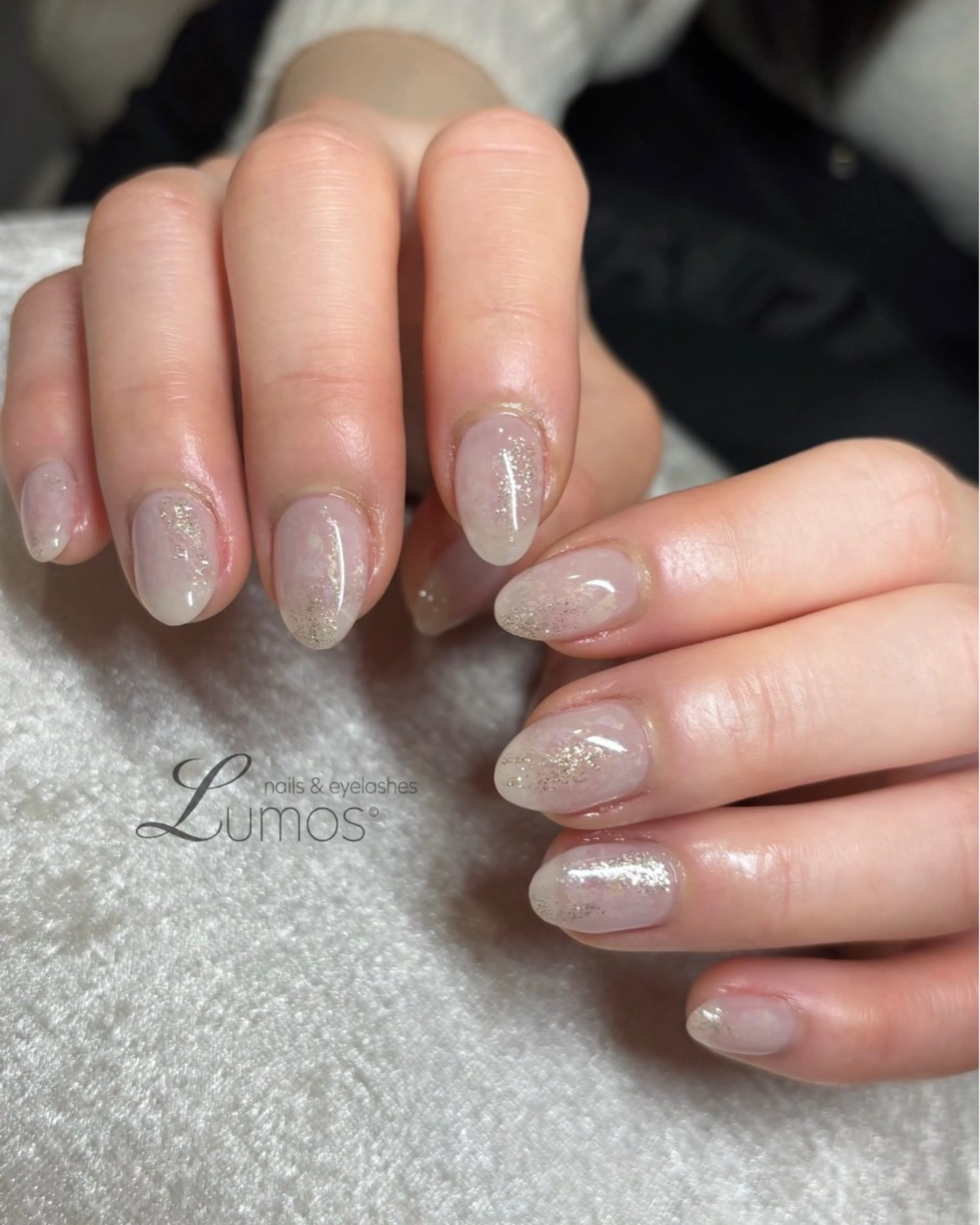 ネイル アートネイル オフィスネイル Lumos  nails&eyelashes 桜川所属・Lumos Rikaのネイルデザイン