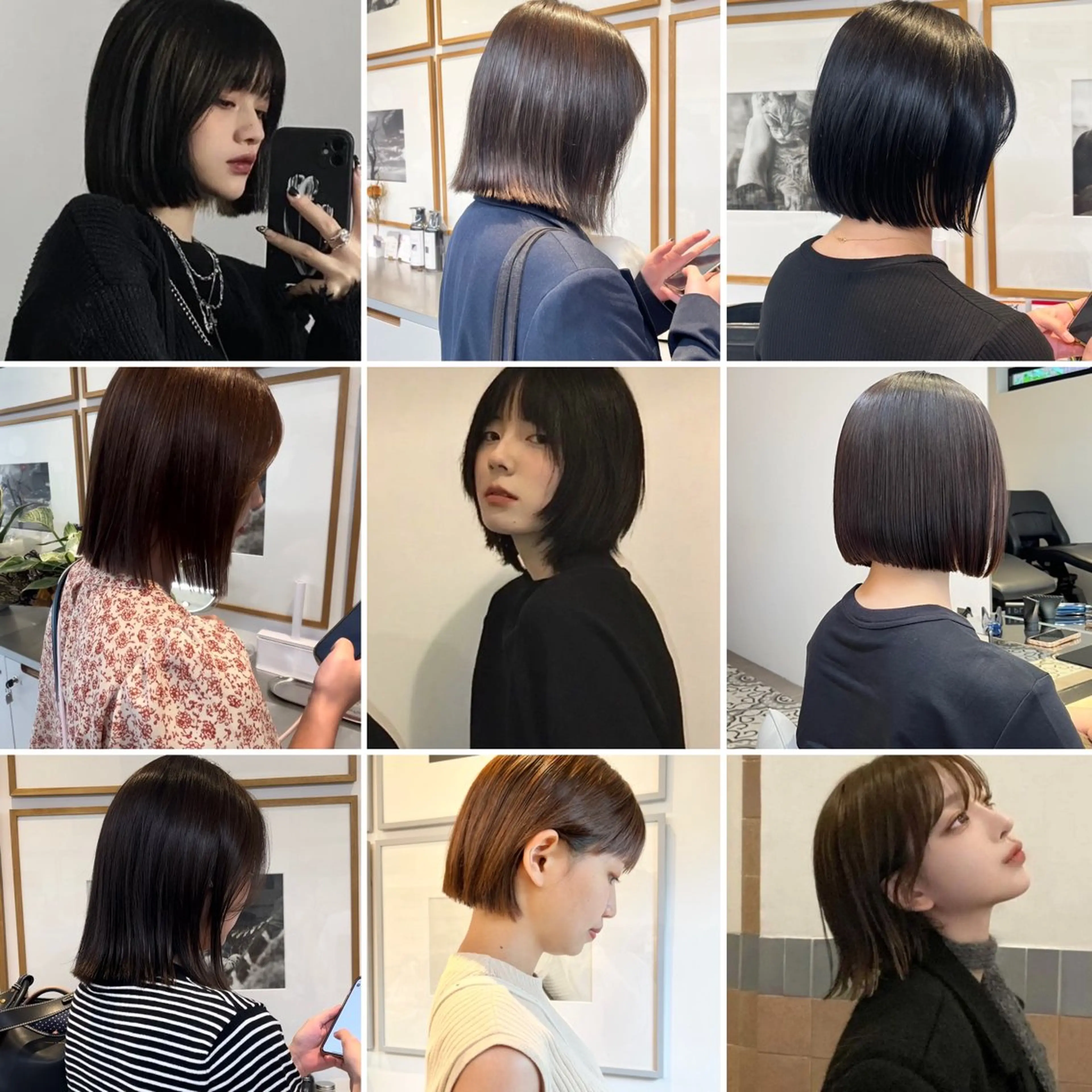 ミディアム カラー ボブ マユクリア池袋東口店所属・メンズ眉毛サロン⚪️ マユクリア池袋東口店の眉毛・アイブロウイメージ